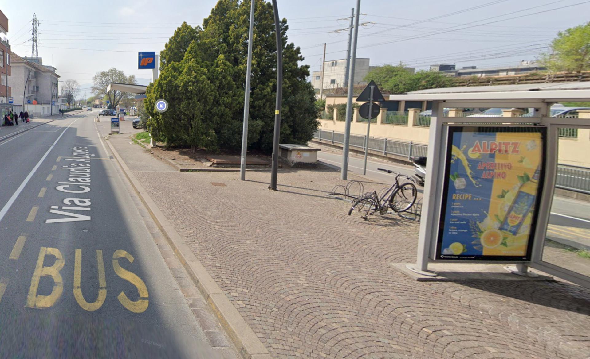 Impianto PENSILINA a Bolzano, in zona Despar