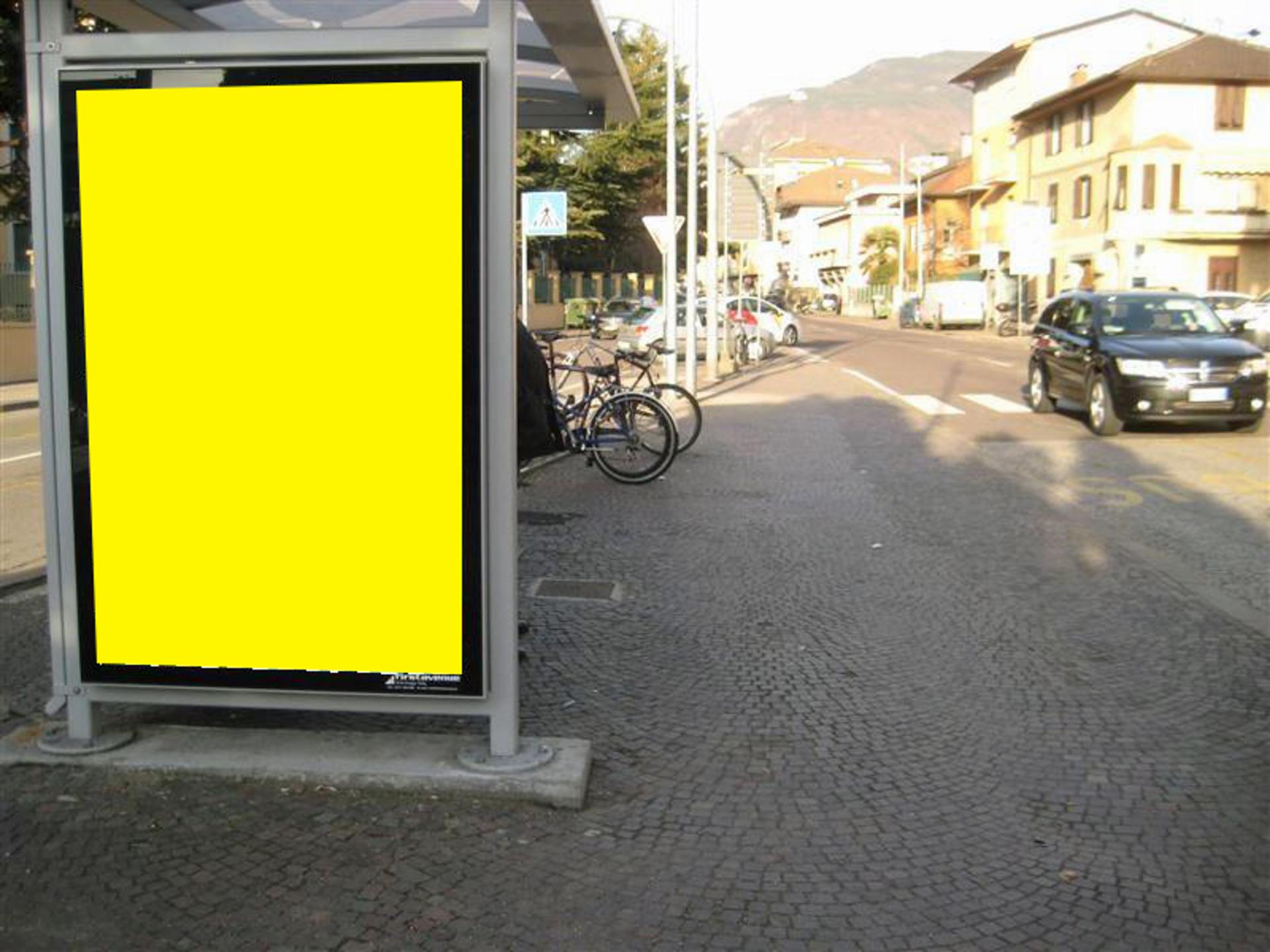 Impianto PENSILINA a Bolzano, in zona Despar