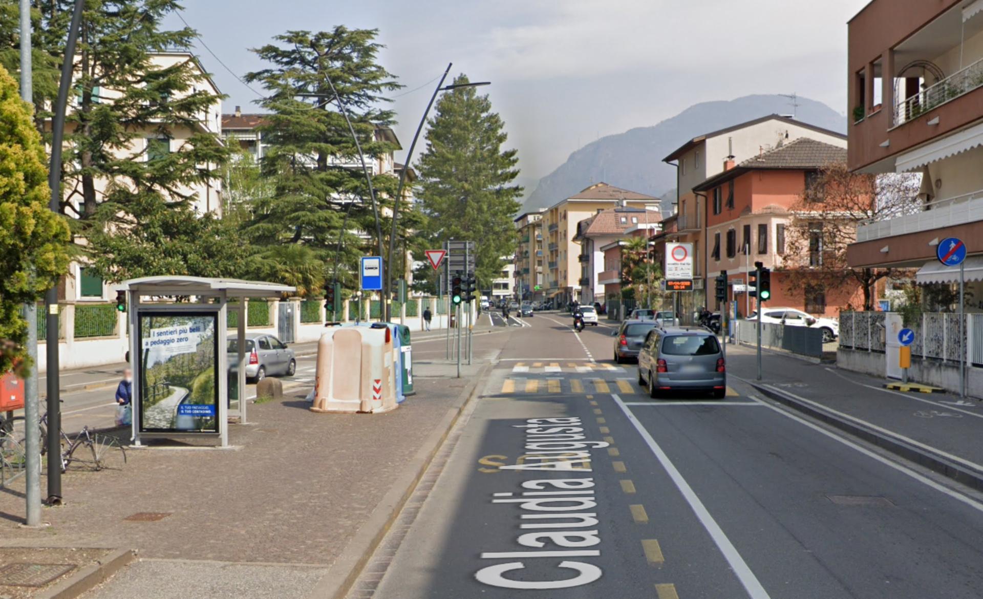 Impianto PENSILINA a Bolzano, in zona Despar