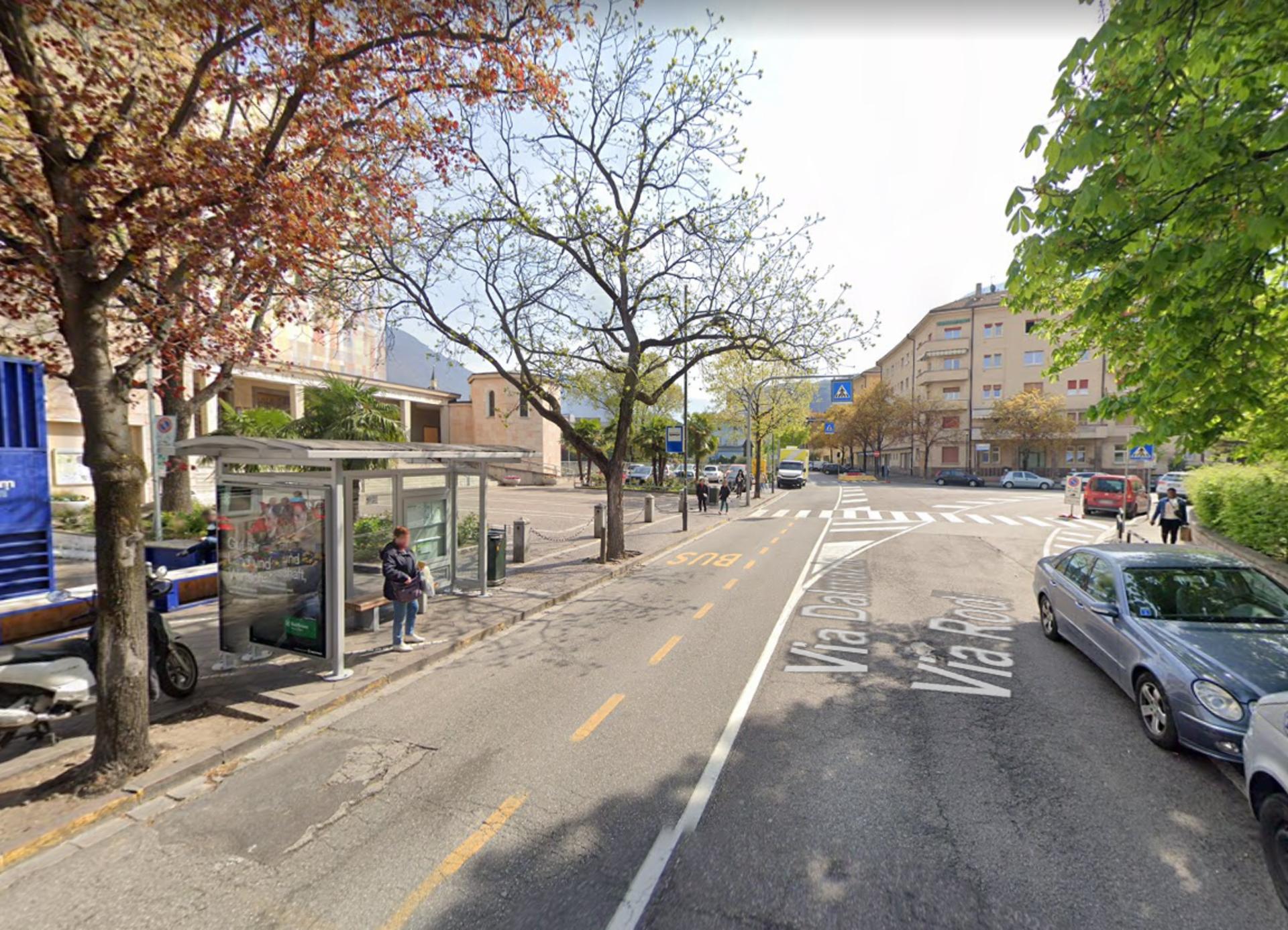 Impianto pensilina a Bolzano