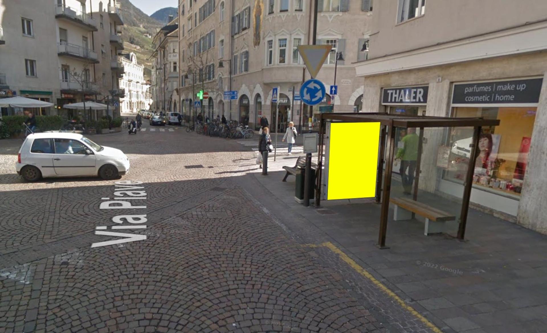 Impianto PENSILINA a Bolzano, in zona Salone 181 HAIR