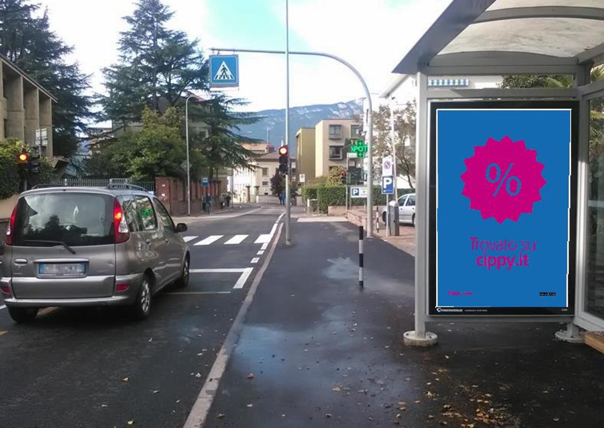 Impianto PENSILINA a Bolzano, in zona Ristoro Bar Fagen