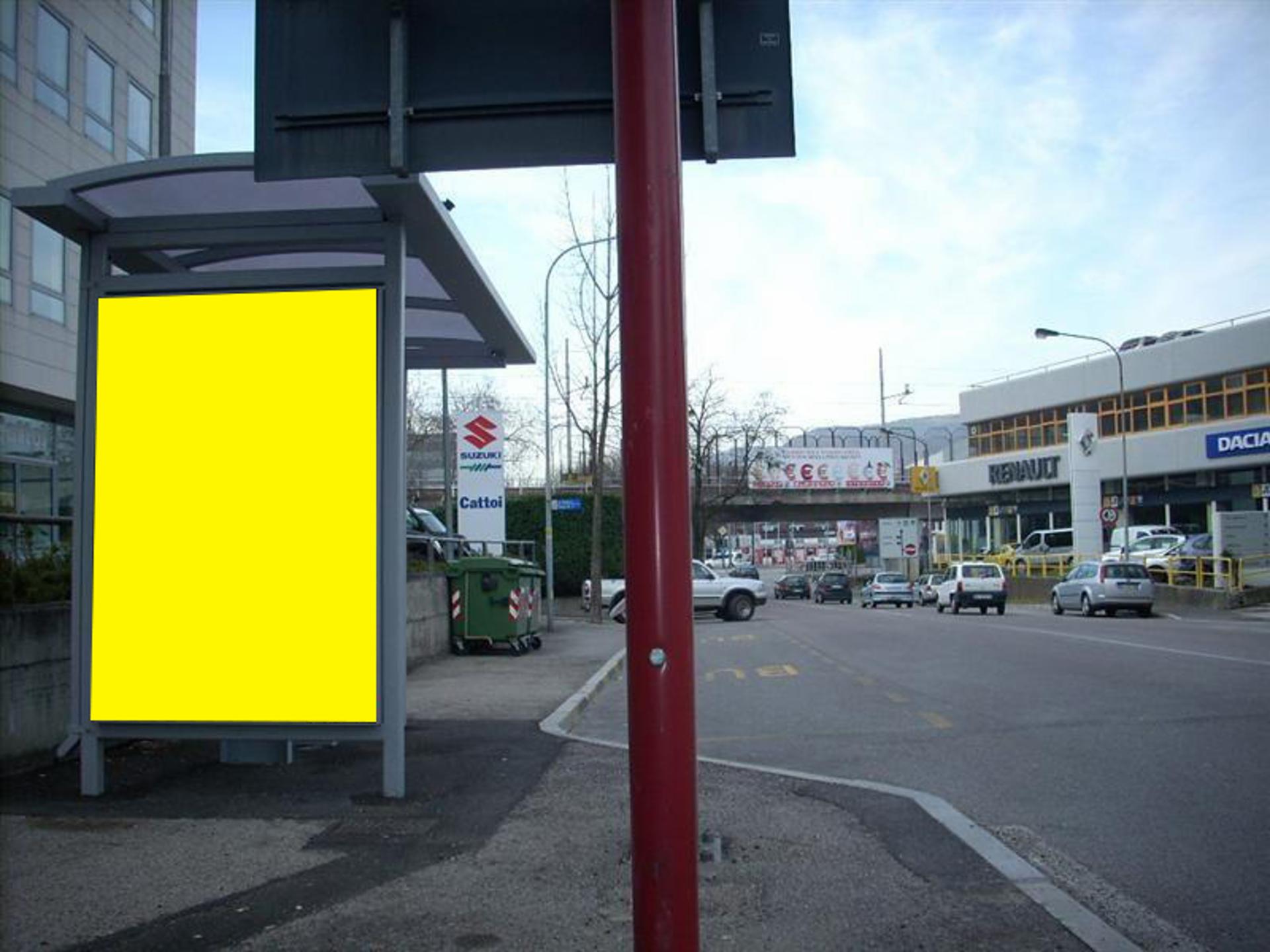 Impianto PENSILINA a Bolzano, in zona H&M