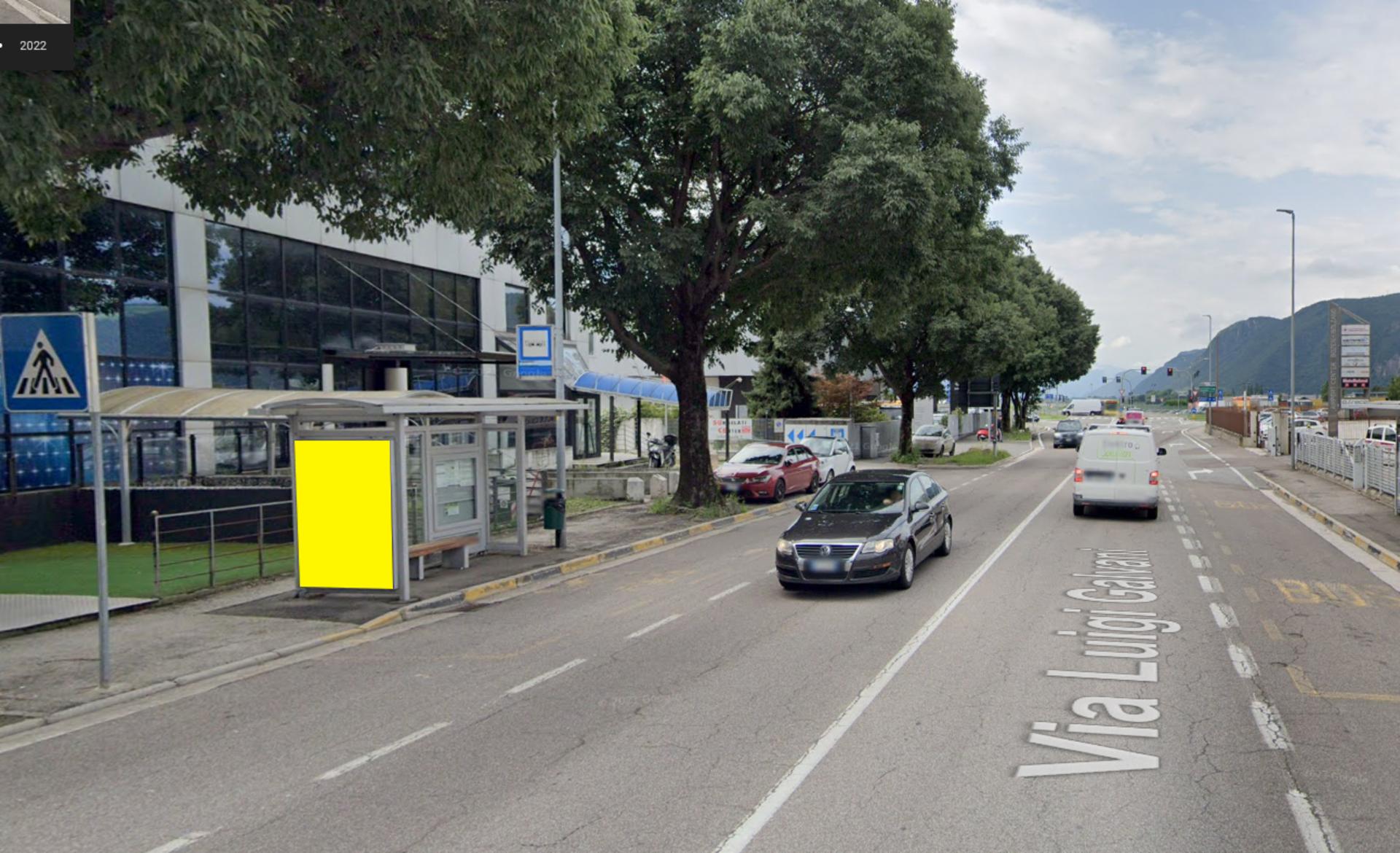 Impianto PENSILINA a Bolzano, in zona VIVES Bar