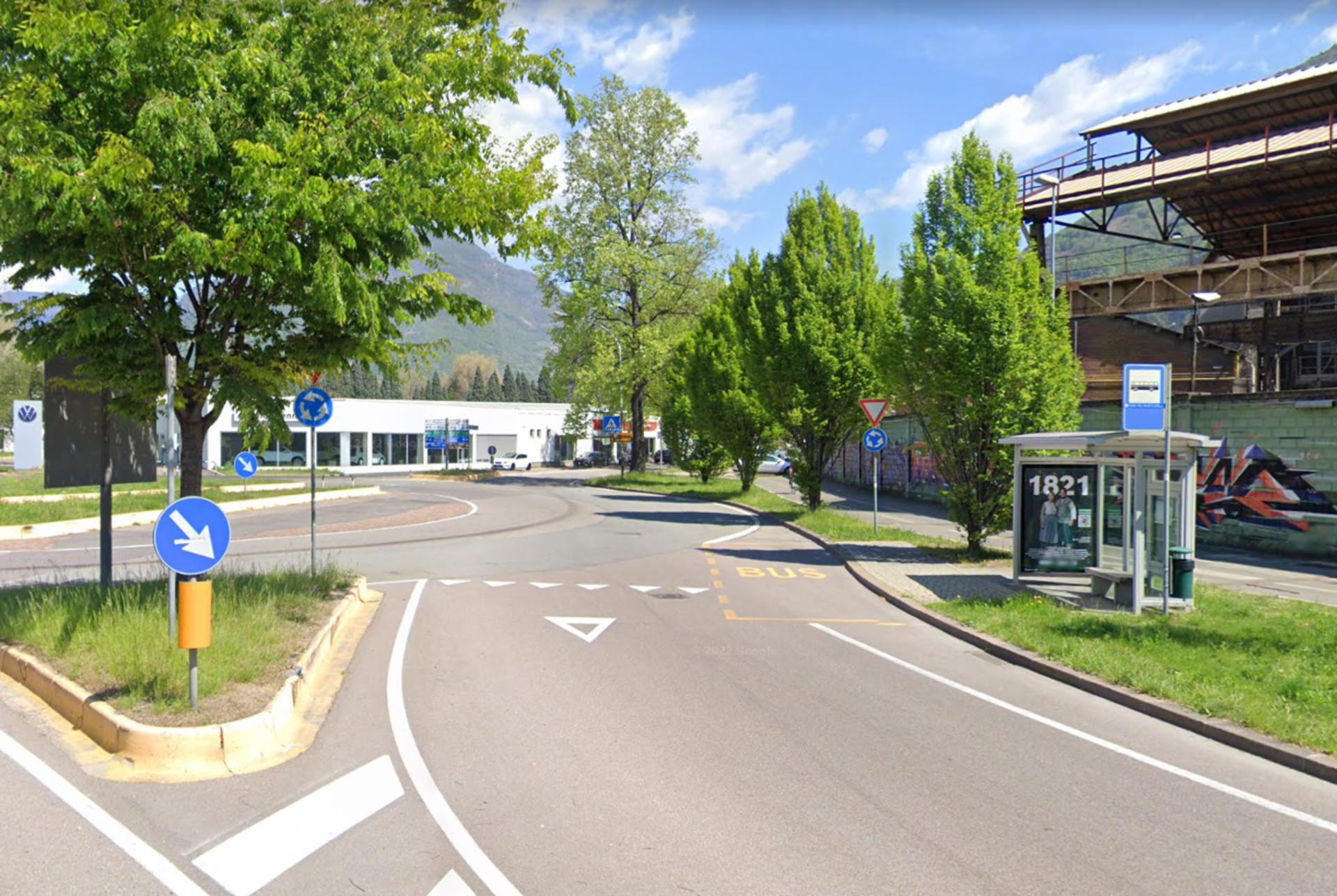 Impianto PENSILINA a Bolzano, in zona MediaWorld