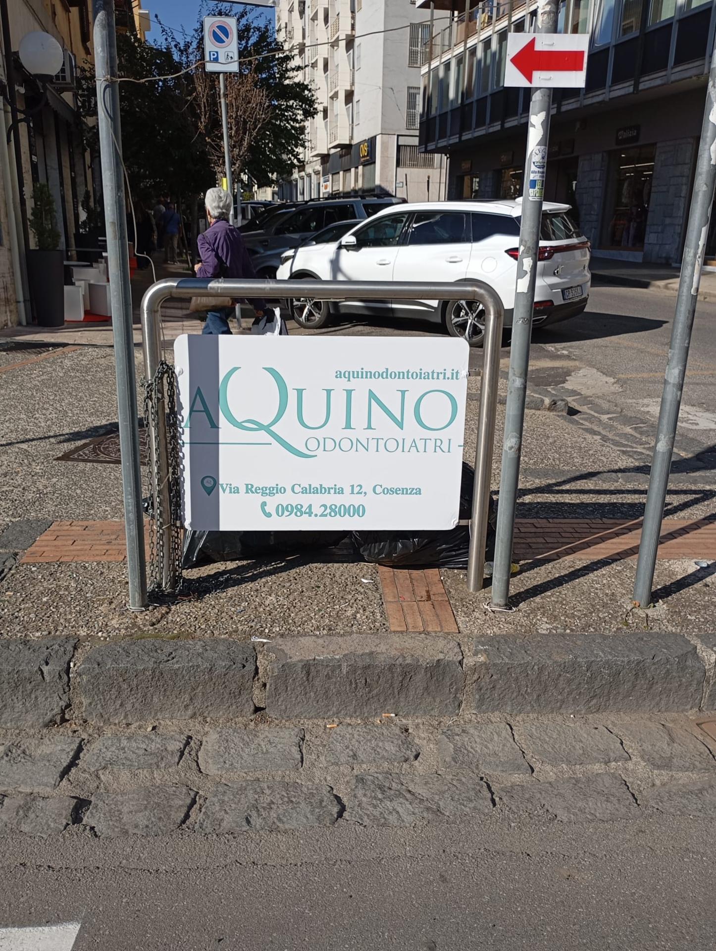 Impianto TRANSENNA a Cosenza, in zona Despar