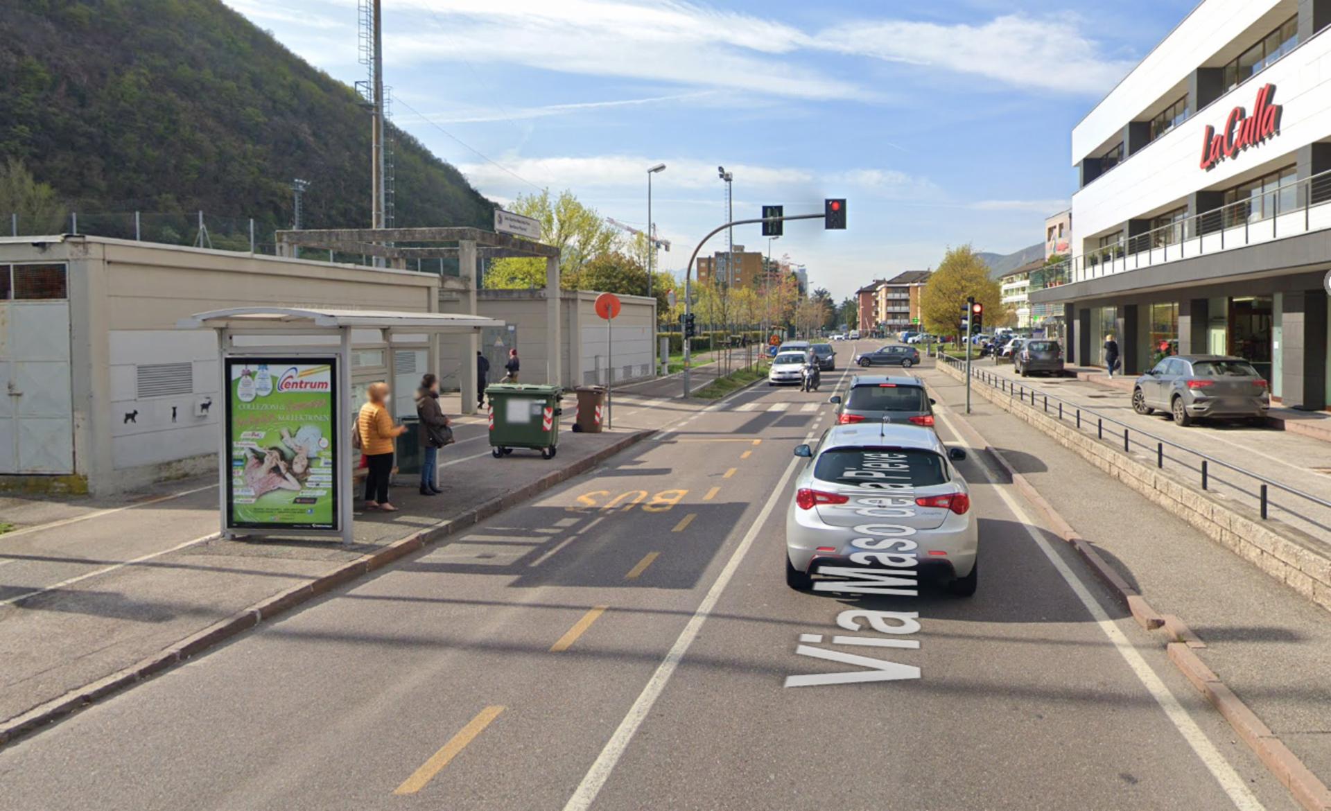 Impianto PENSILINA a Bolzano, in zona Lidl