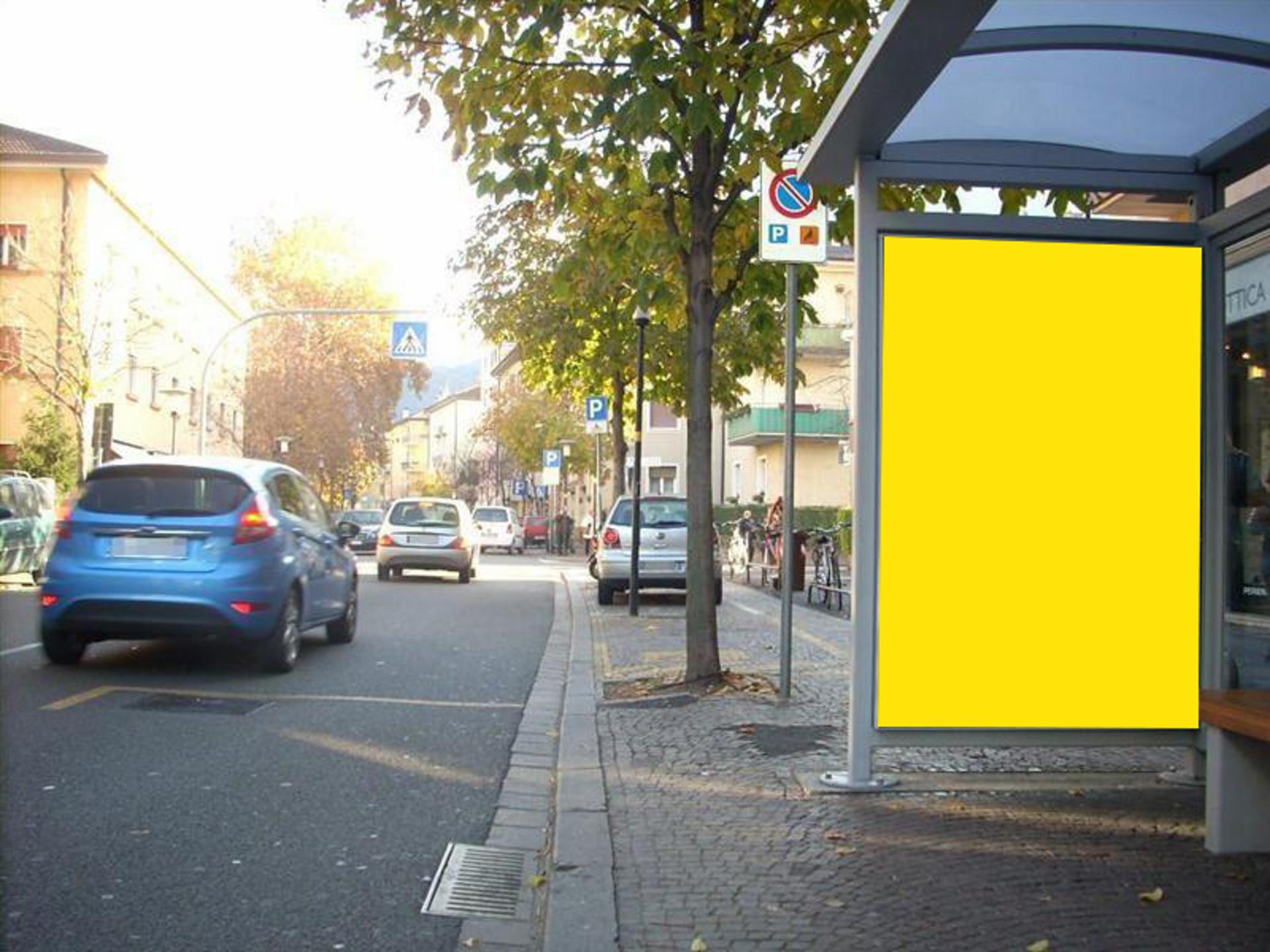 Impianto PENSILINA a Bolzano, in zona Acconciature Rosy