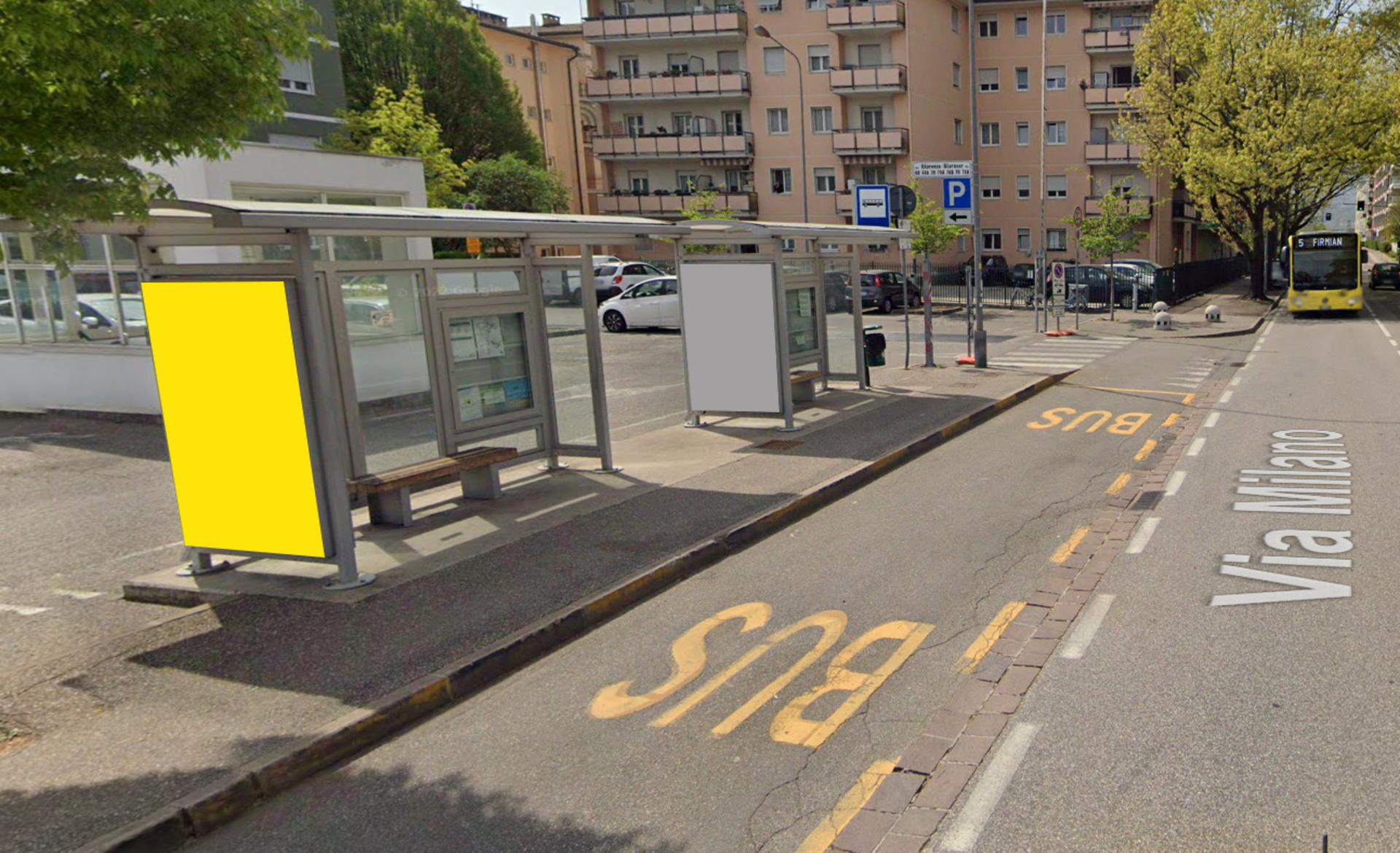 Impianto PENSILINA a Bolzano, in zona Bar Roby