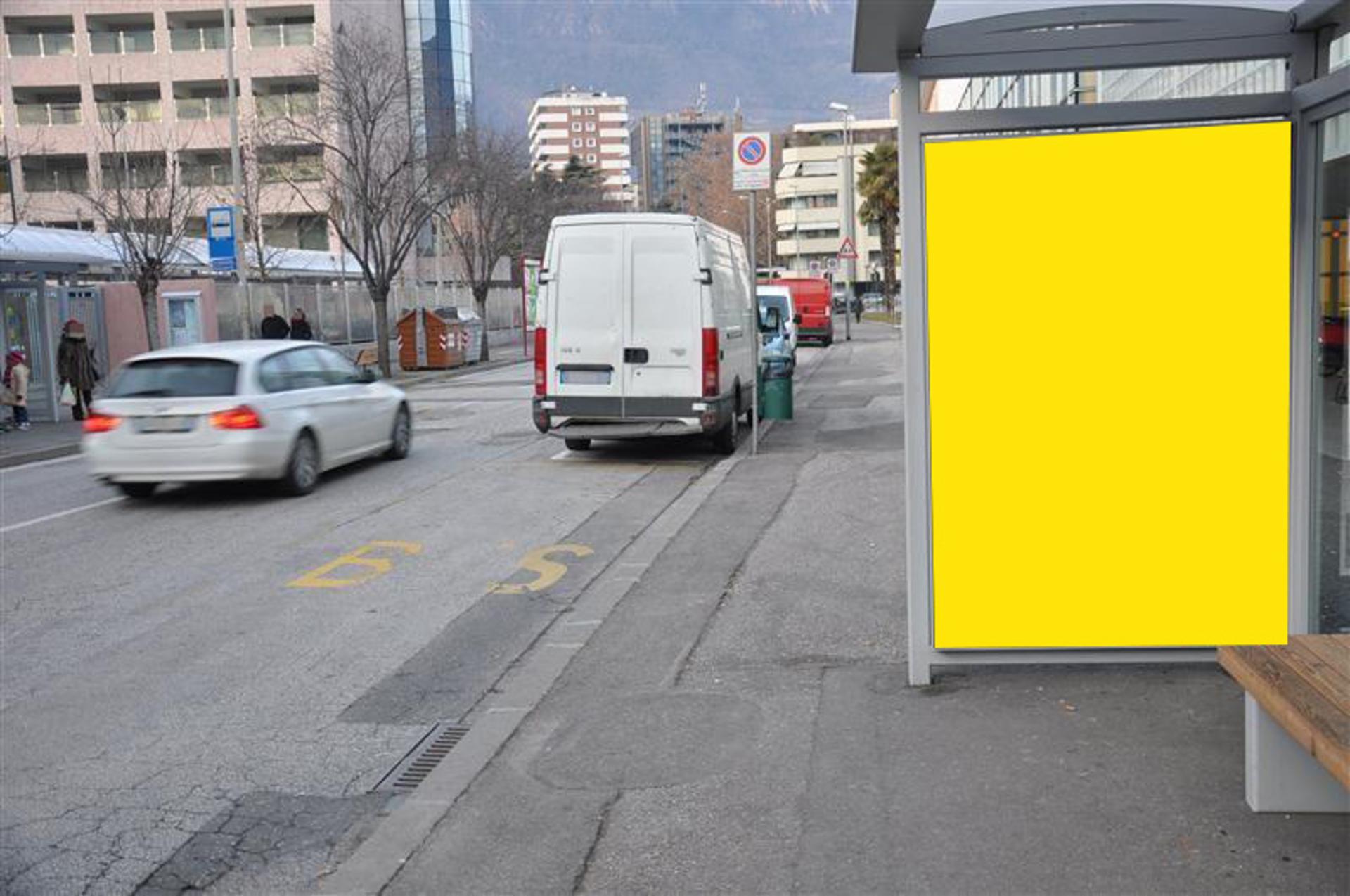 Impianto PENSILINA a Bolzano, in zona Bar Baccio