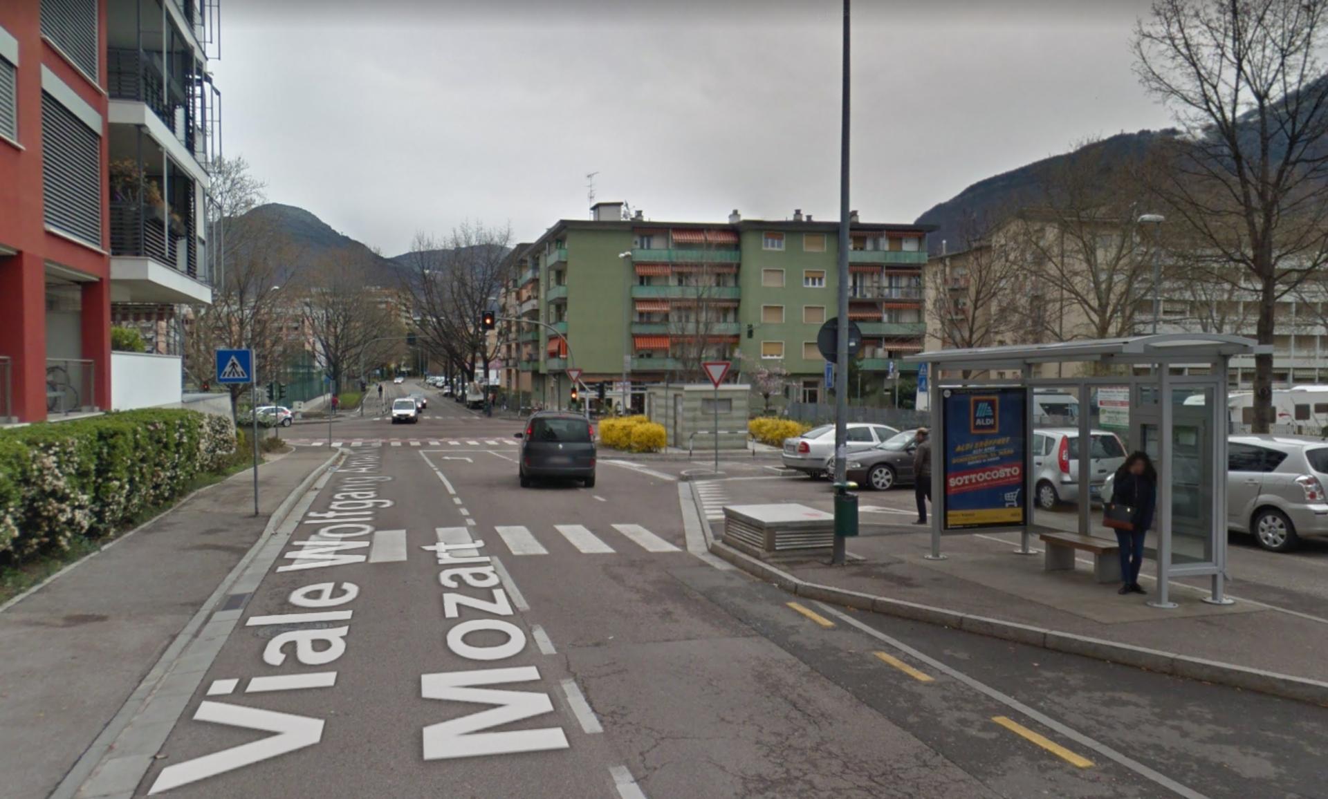 Impianto PENSILINA a Bolzano, in zona Bar Roby