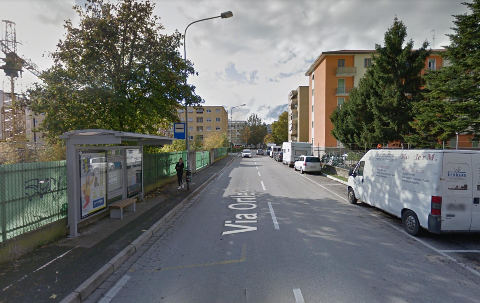 Impianto PENSILINA a Bolzano, in zona Bistro Resia