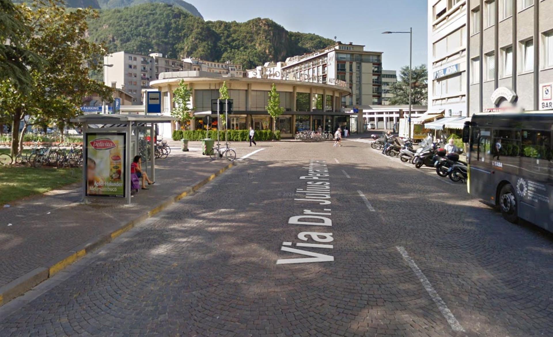 Impianto PENSILINA a Bolzano, in zona Walther Park