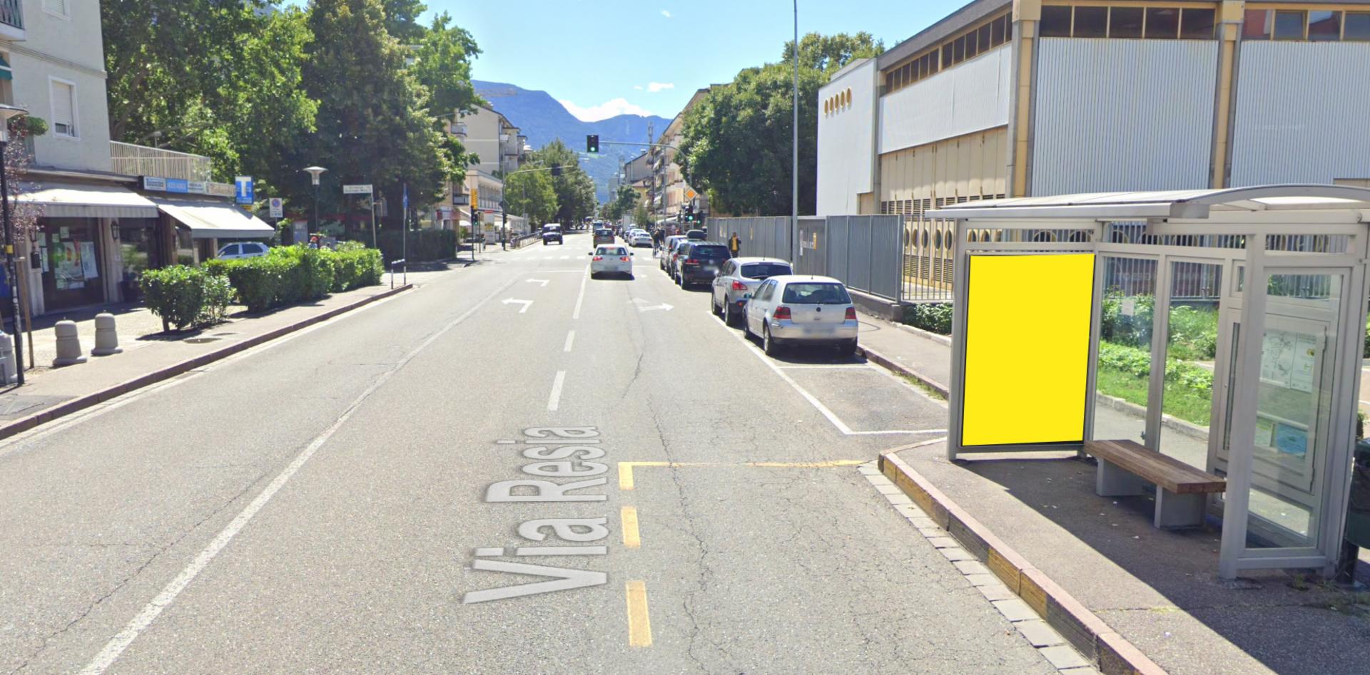 Impianto PENSILINA a Bolzano, in zona Ms. Lin