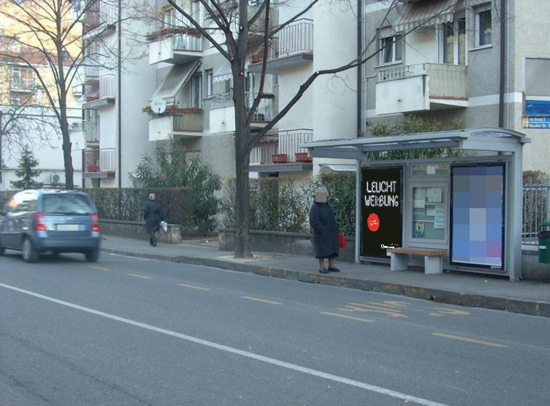 Impianto PENSILINA a Bolzano, in zona Gelateria Il Golsone