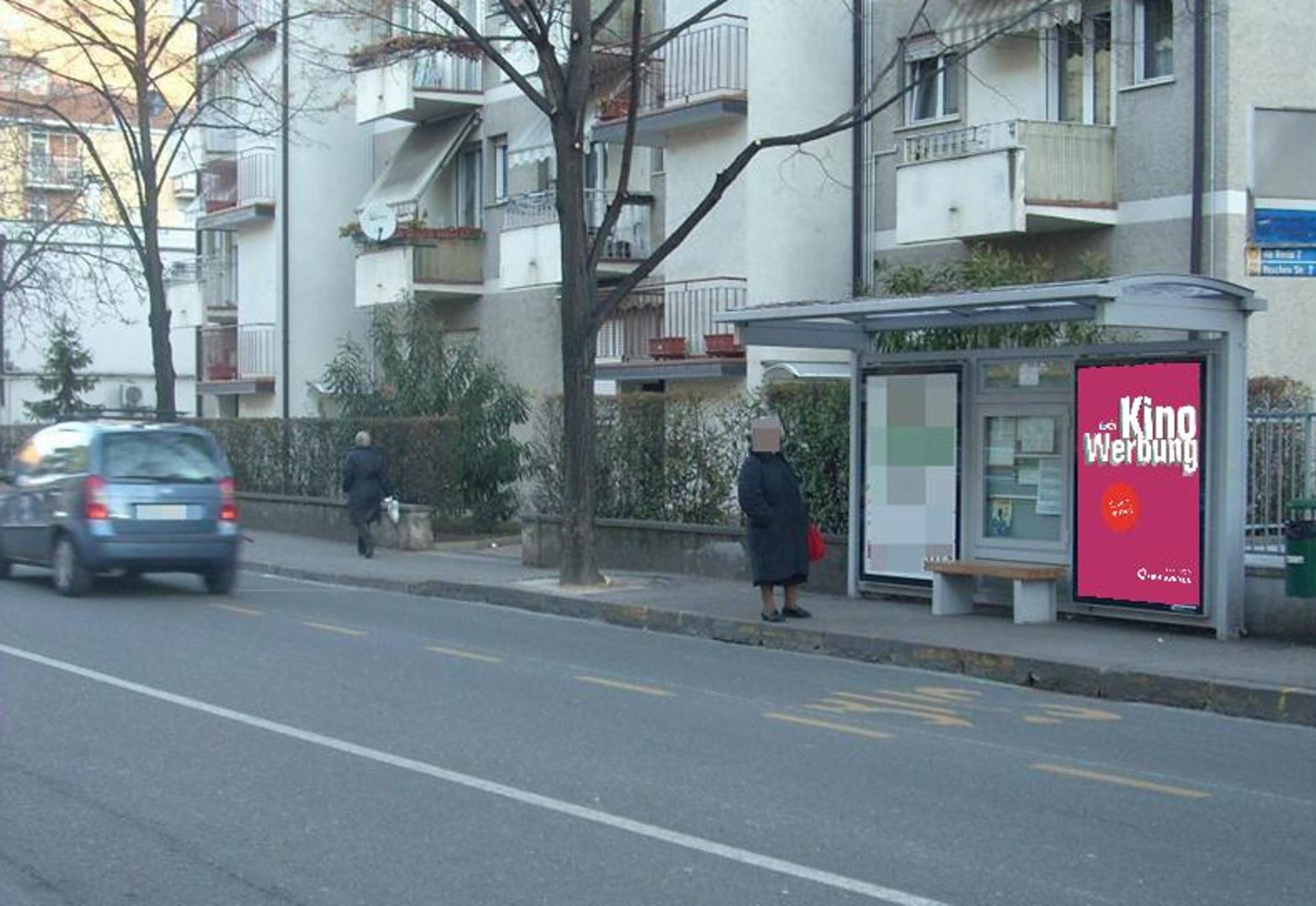 Impianto PENSILINA a Bolzano, in zona Gelateria Il Golsone