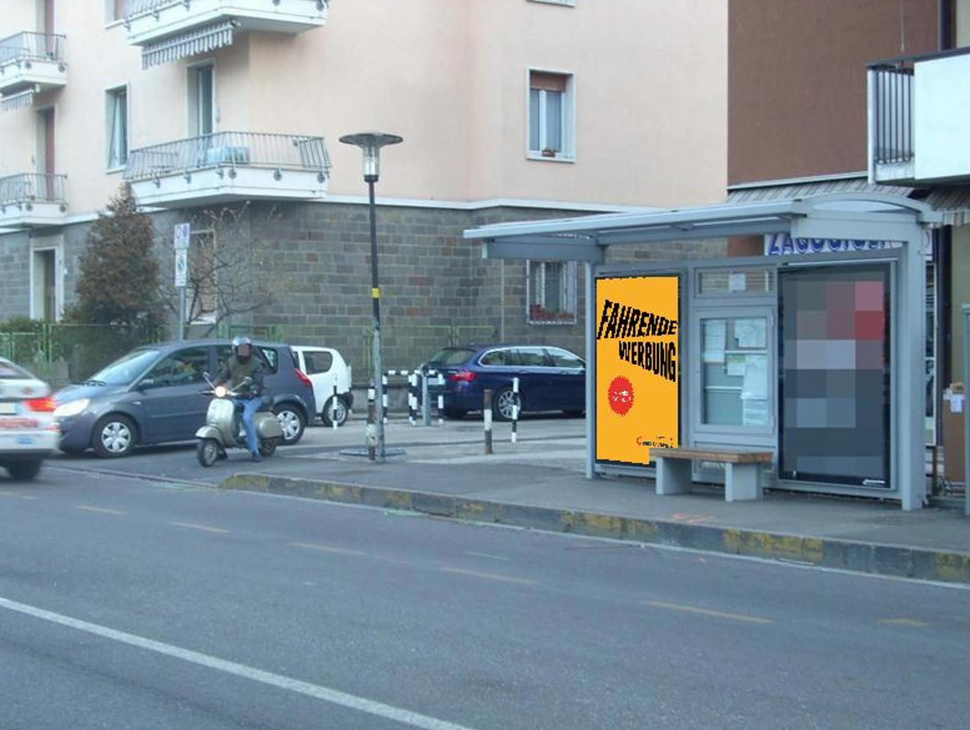 Impianto PENSILINA a Bolzano, in zona Bistro Resia