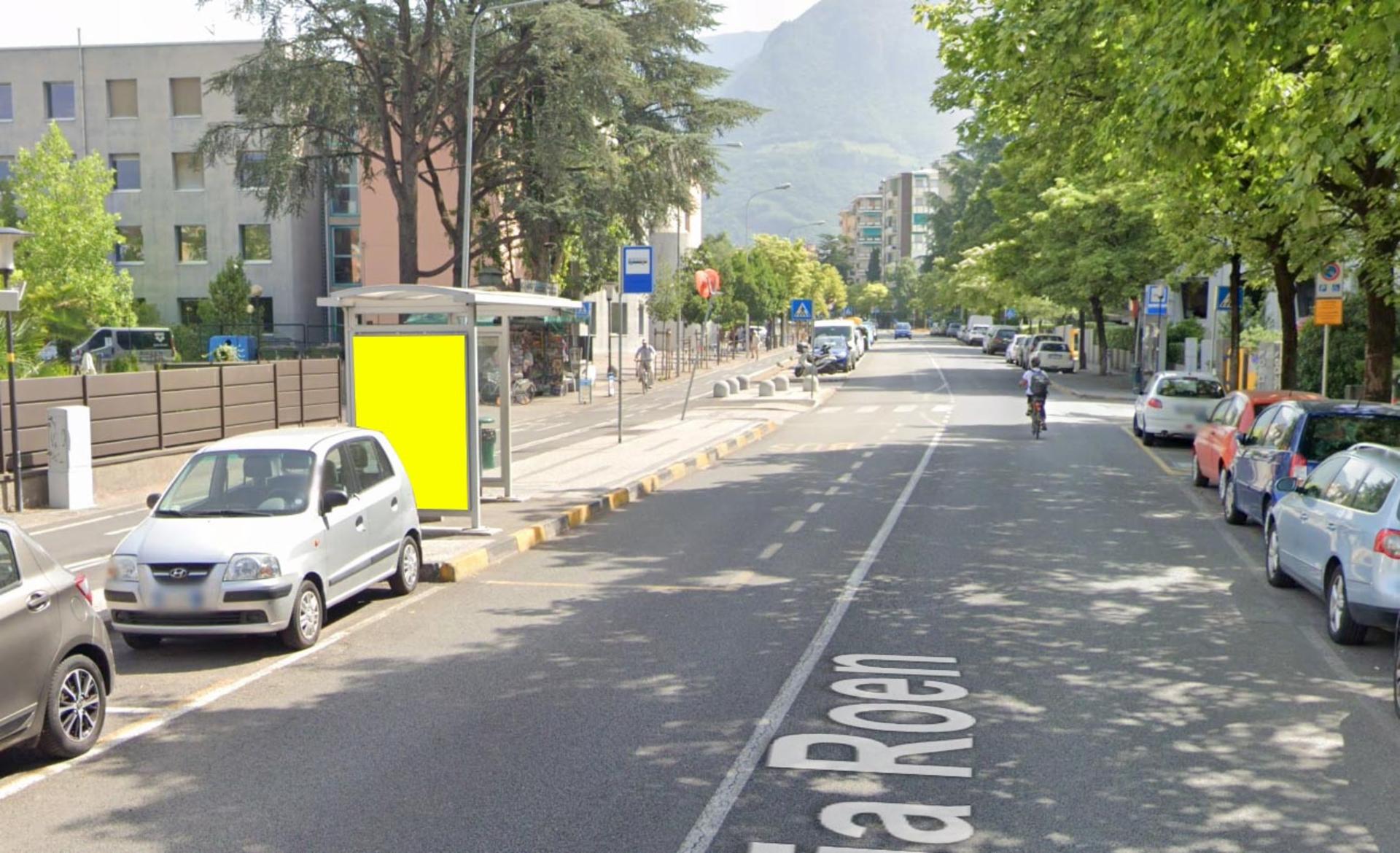 Impianto PENSILINA a Bolzano, in zona Pantagruel