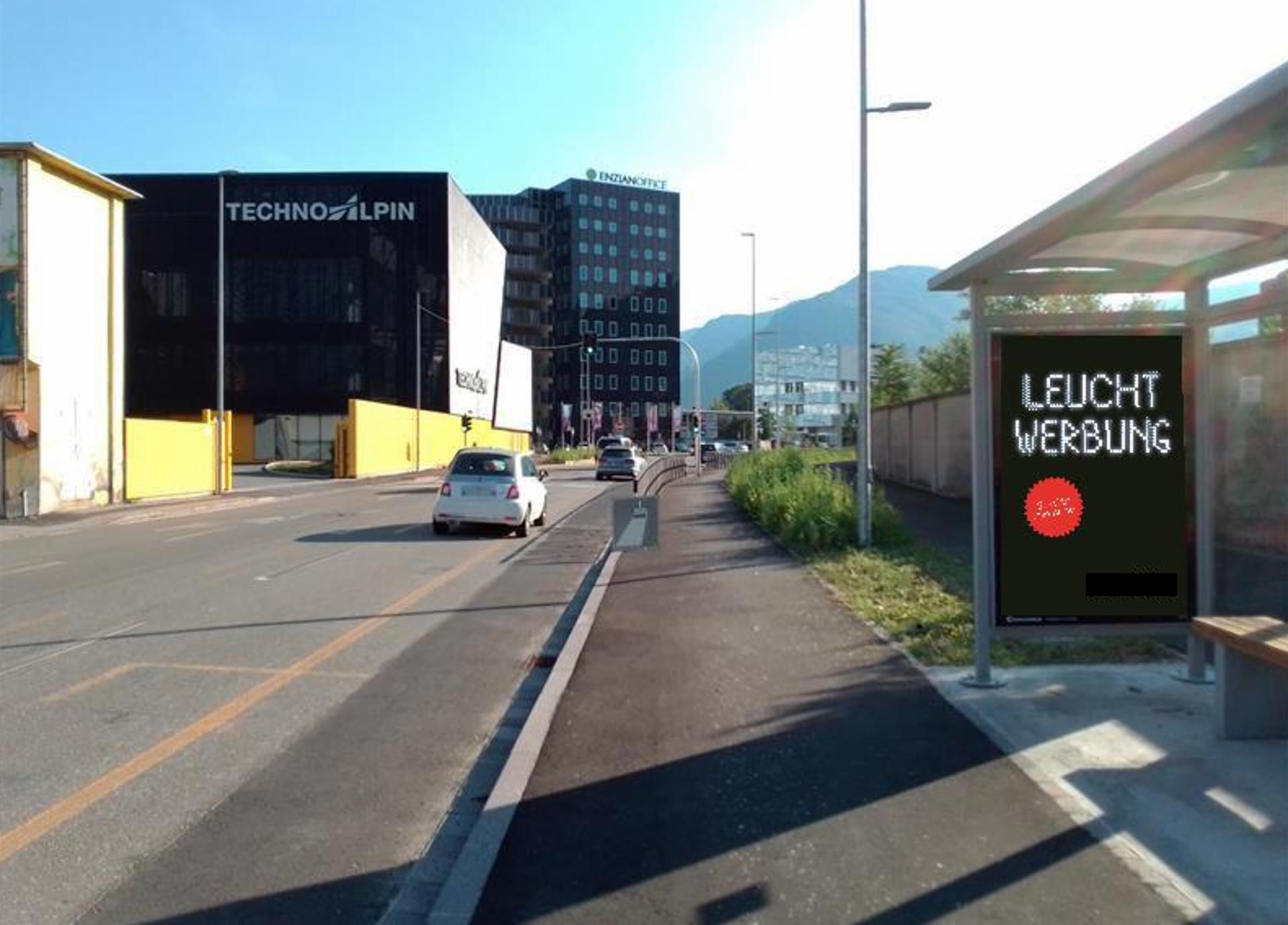 Impianto pensilina a Bolzano