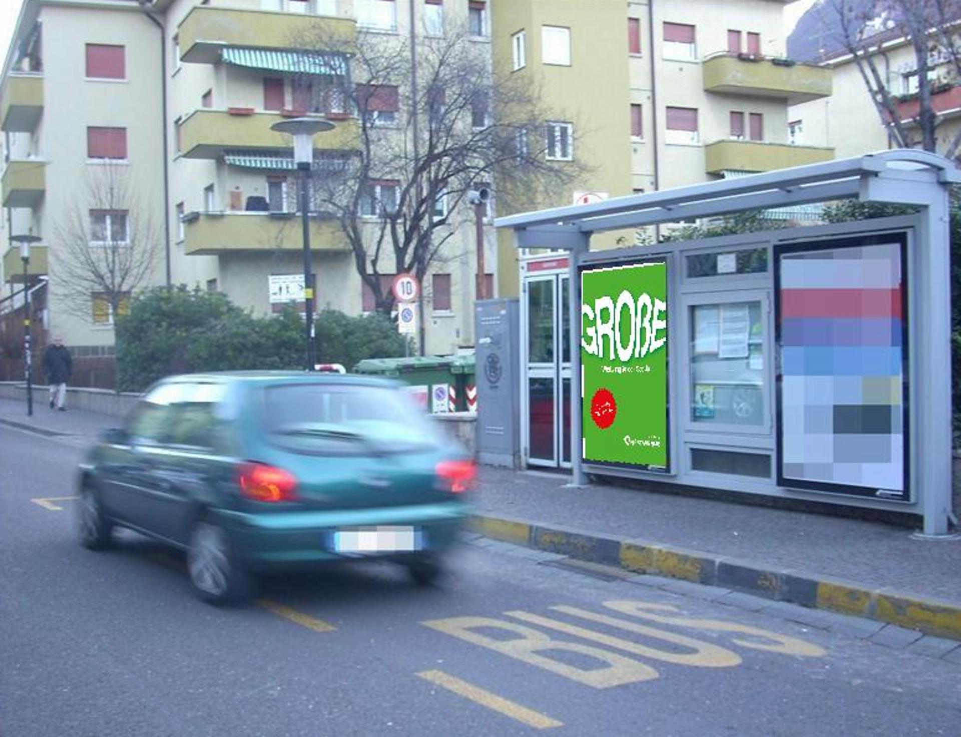 Impianto PENSILINA a Bolzano, in zona Ban Thai