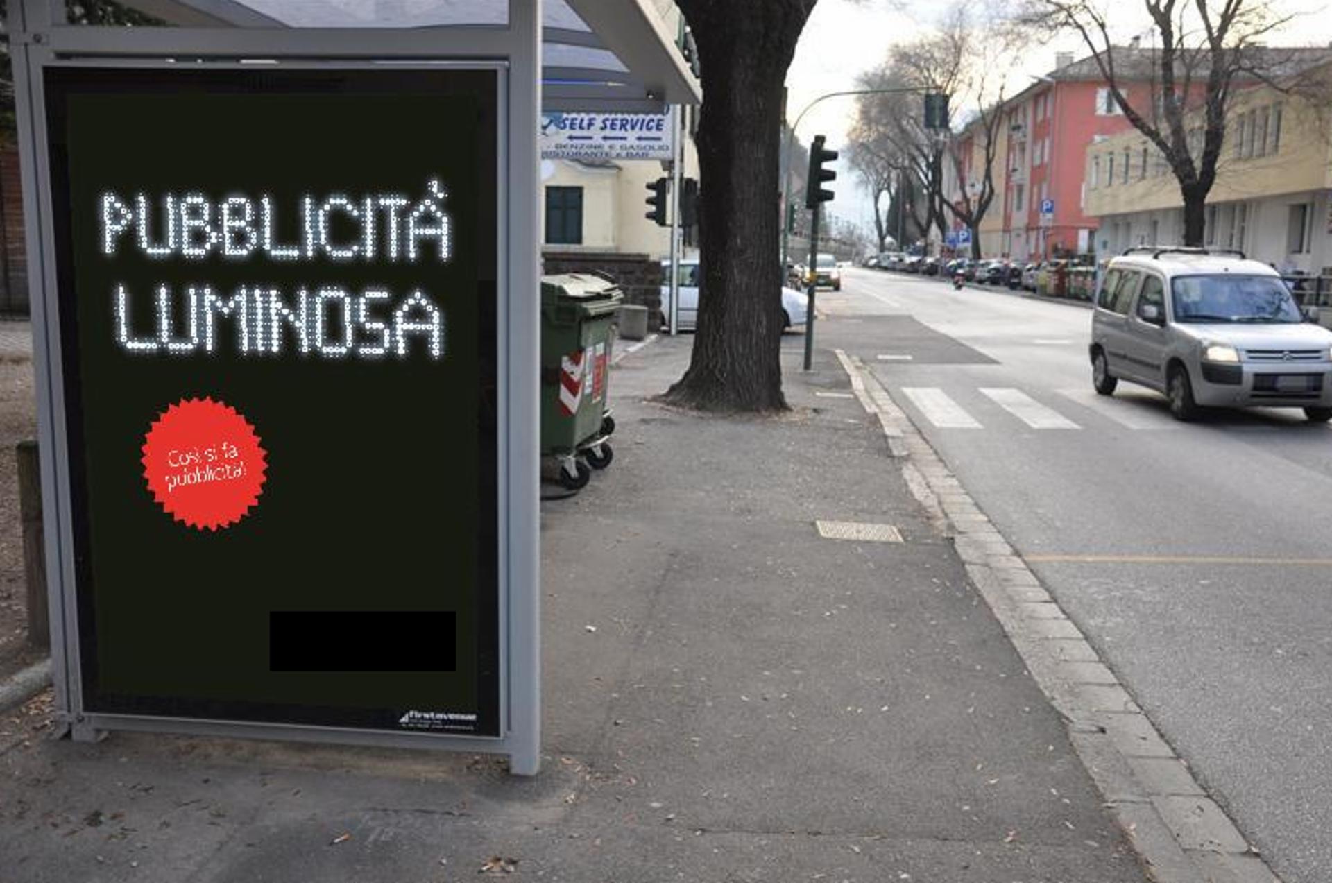 Impianto PENSILINA a Bolzano, in zona Bar Stuzzicheria Casa di Gio'