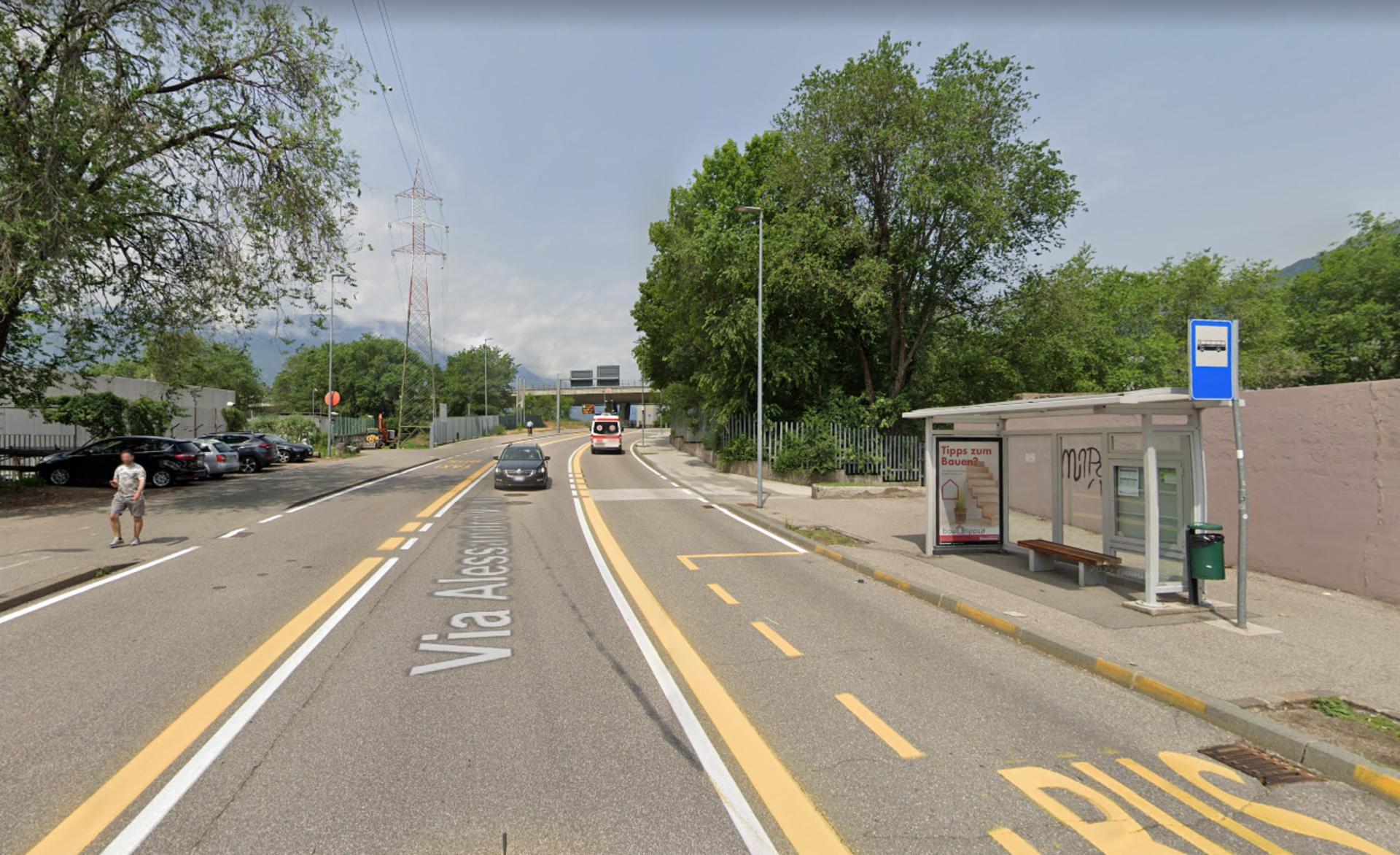 Impianto PENSILINA a Bolzano, in zona Enzian