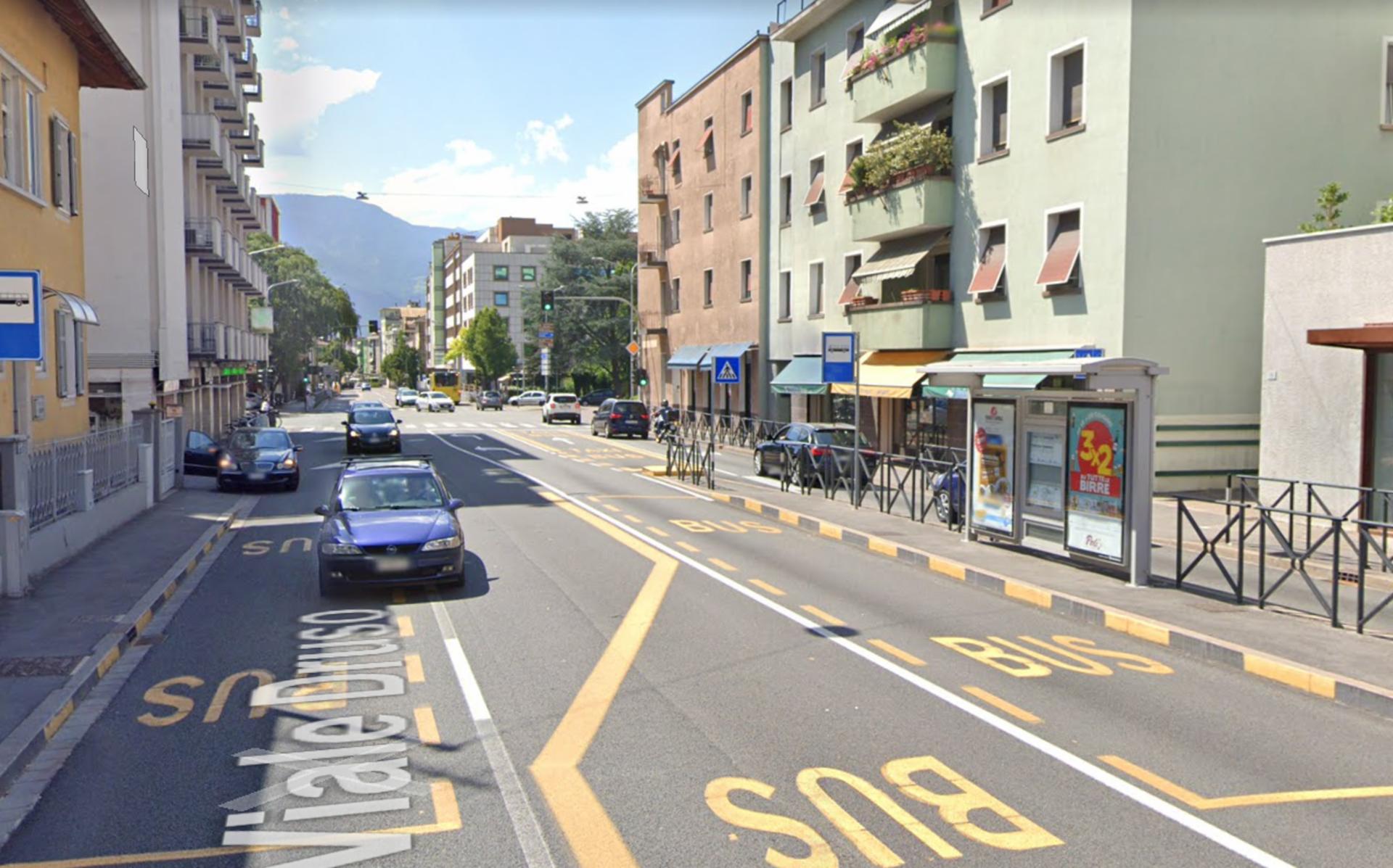 Impianto PENSILINA a Bolzano, in zona Druso
