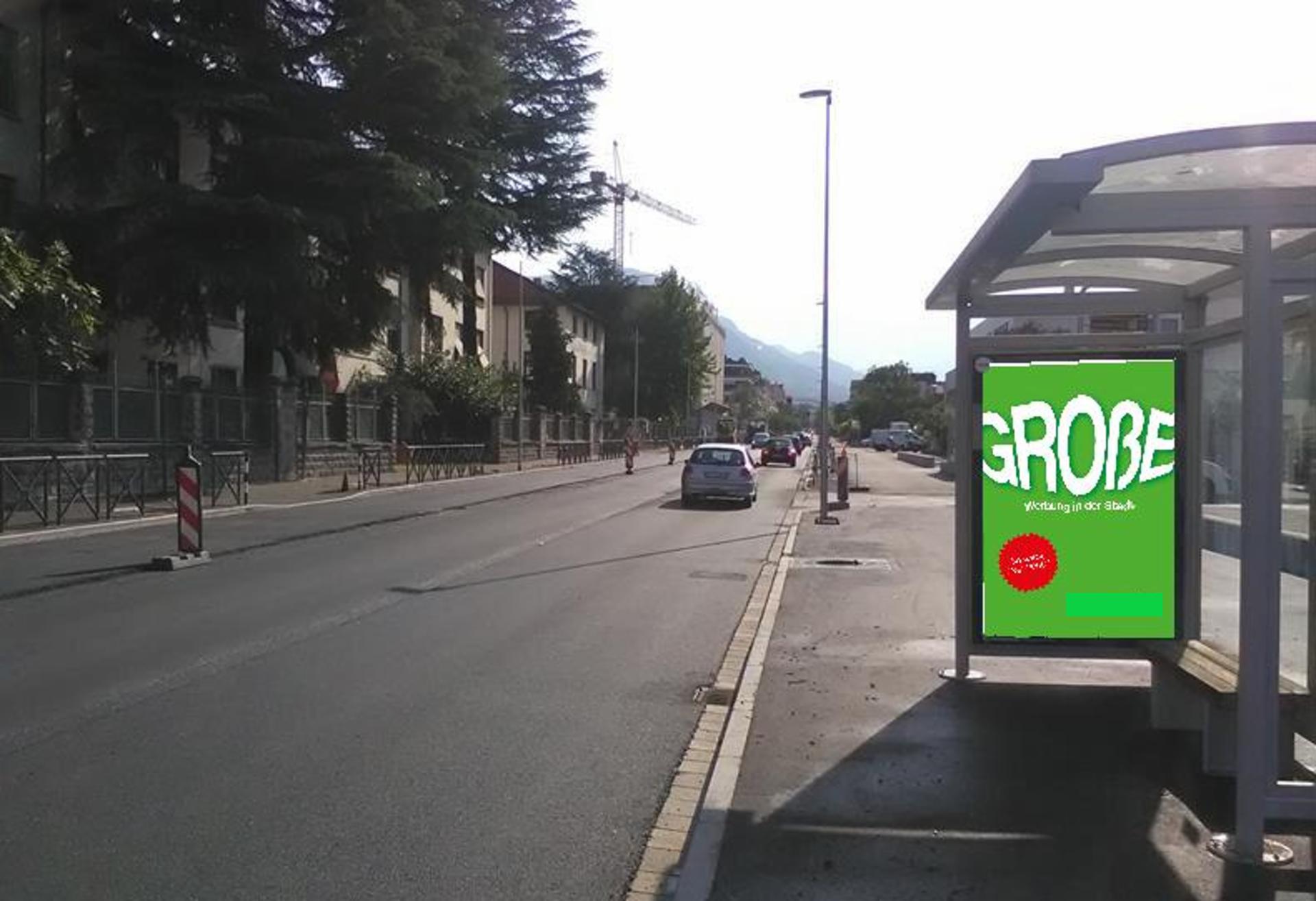 Impianto PENSILINA a Bolzano, in zona Ortofutta Tony Obst und Gemüse