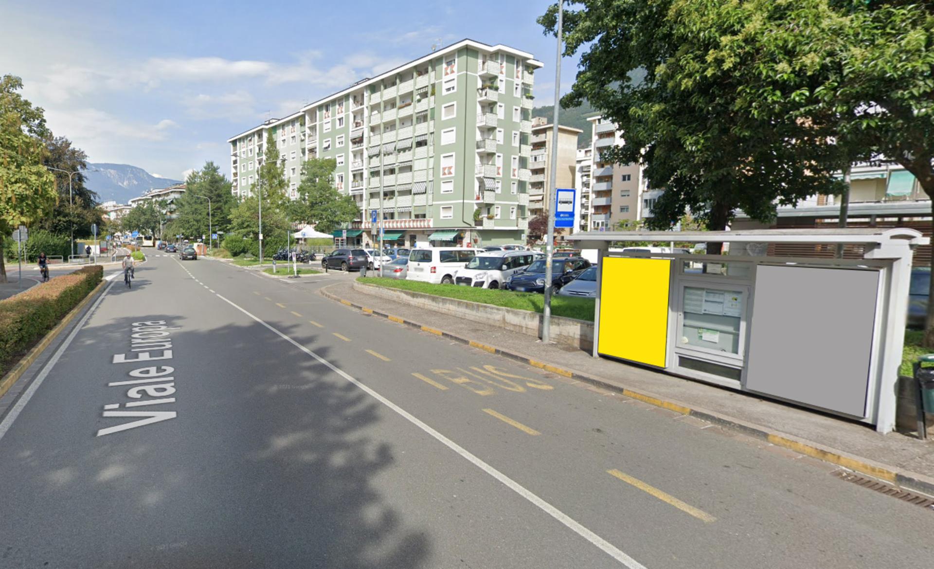 Impianto PENSILINA a Bolzano, in zona Mair Fast Food