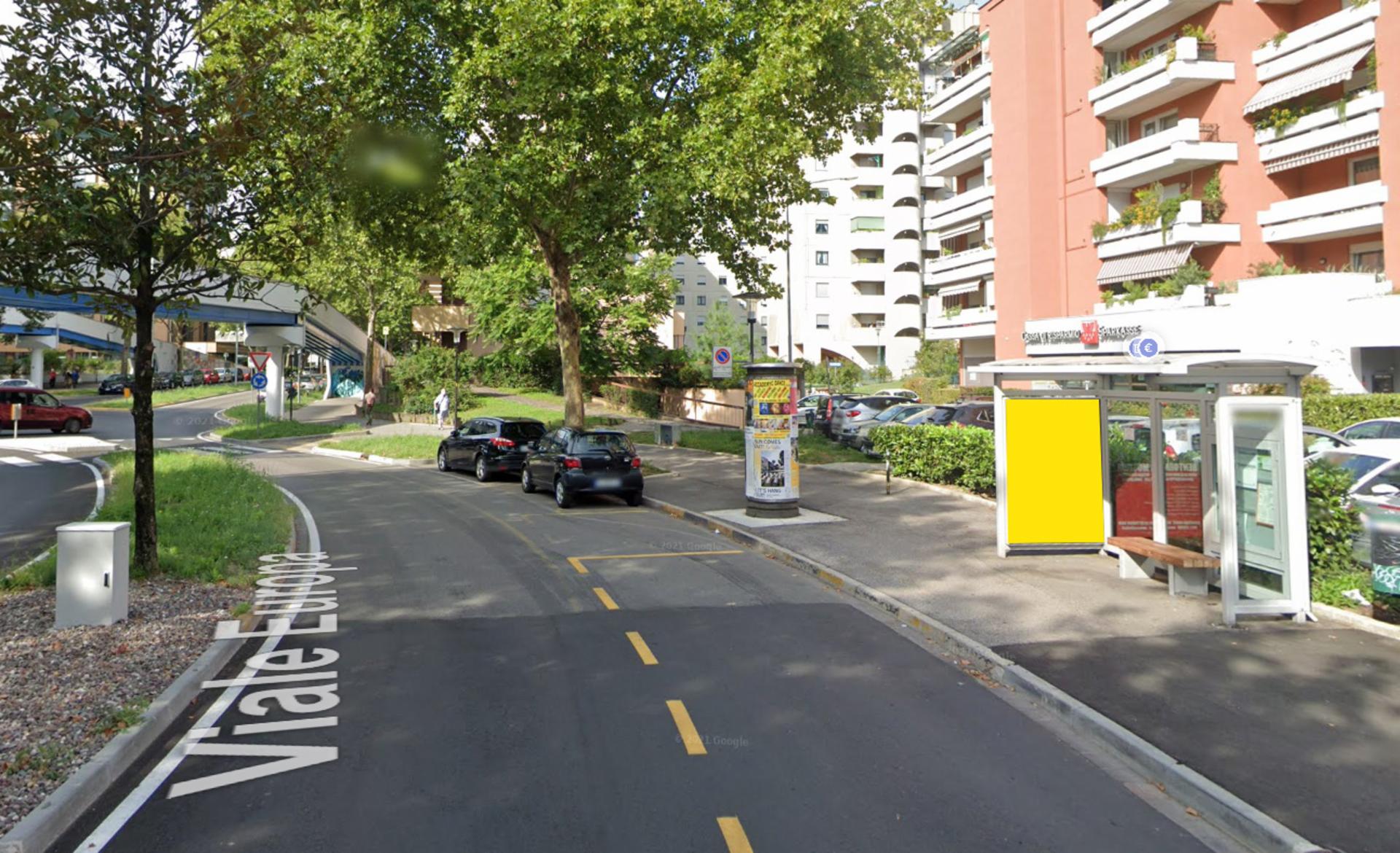 Impianto PENSILINA a Bolzano, in zona Europa