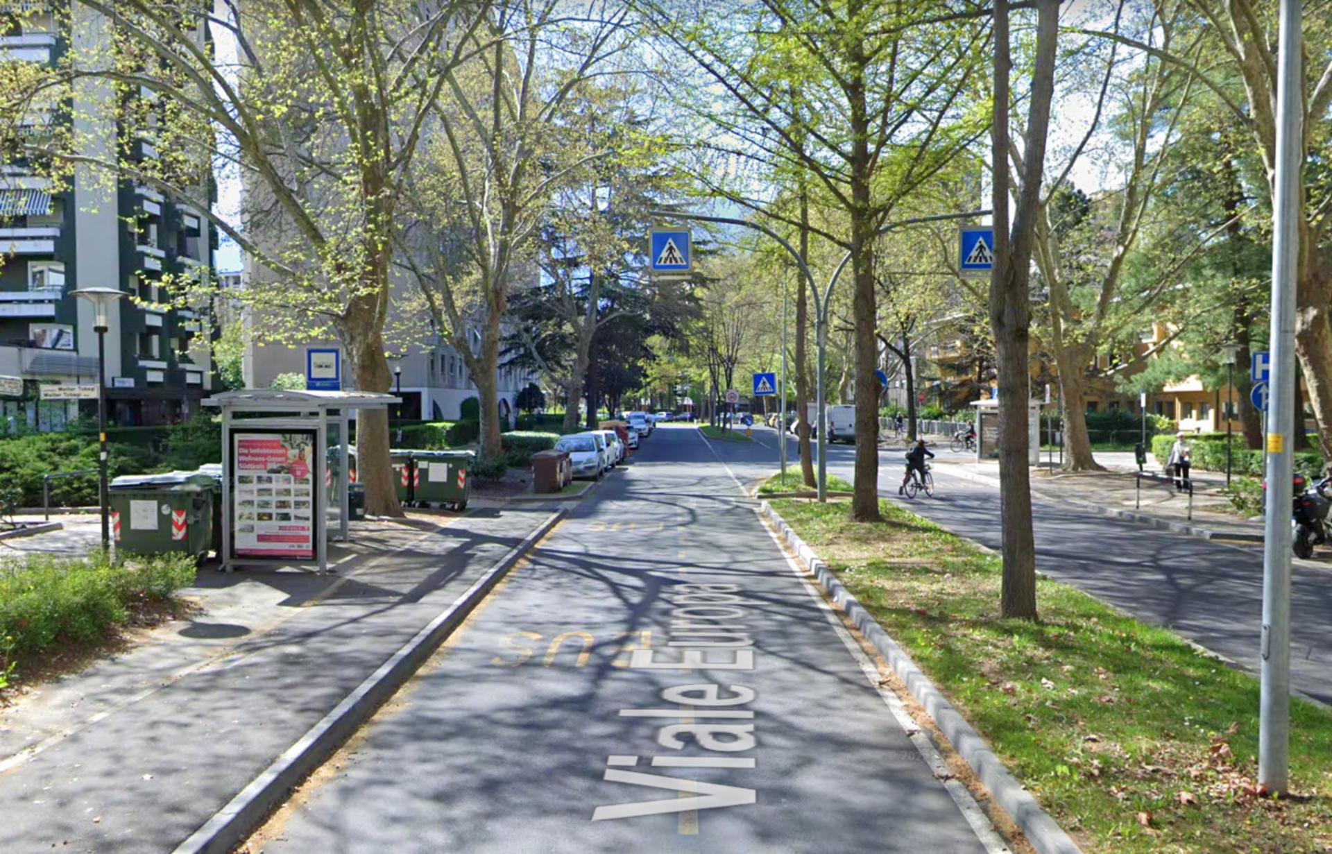 Impianto PENSILINA a Bolzano, in zona Sandro Amadori
