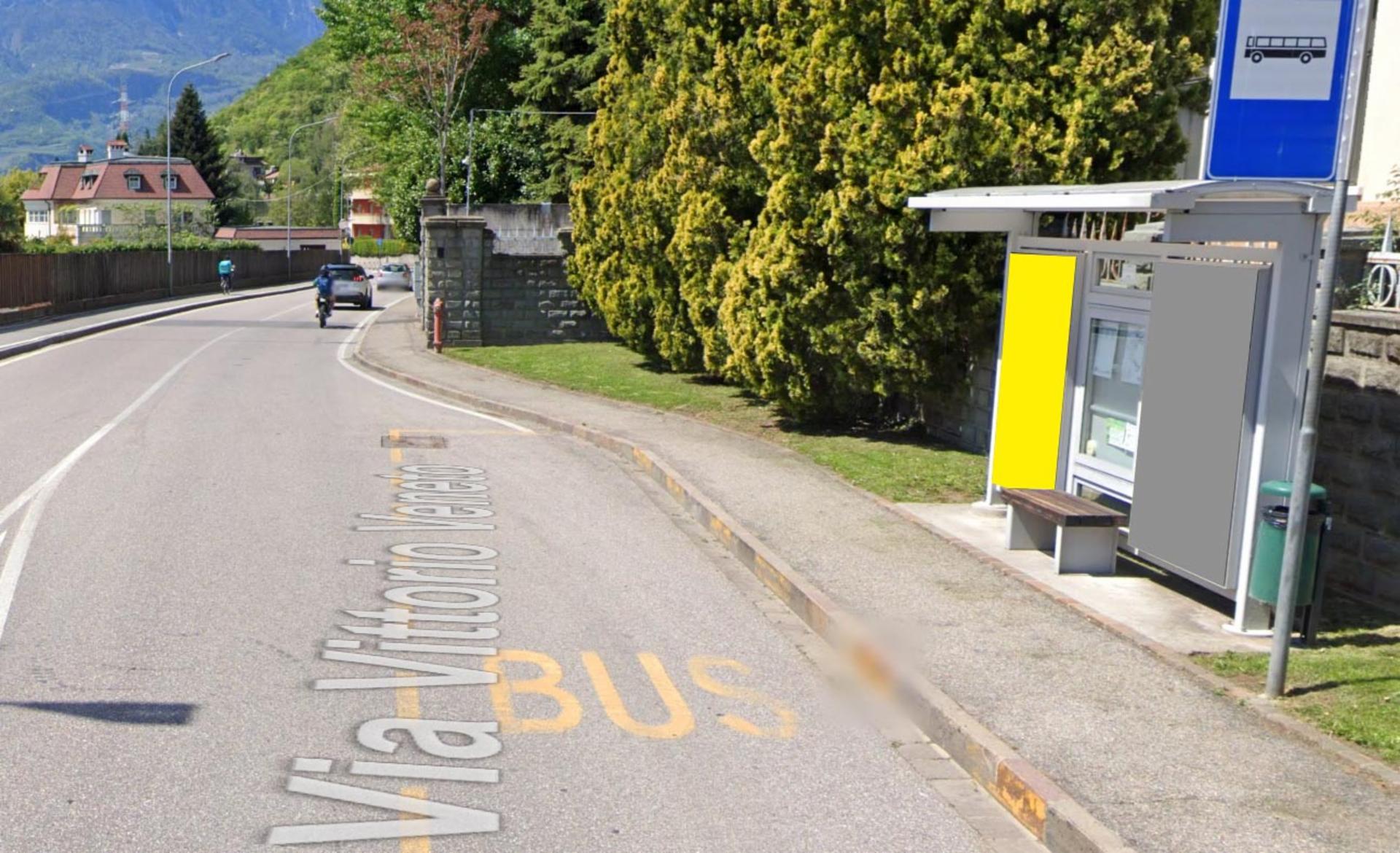 Impianto PENSILINA a Bolzano, in zona Ni Hao - Ciao