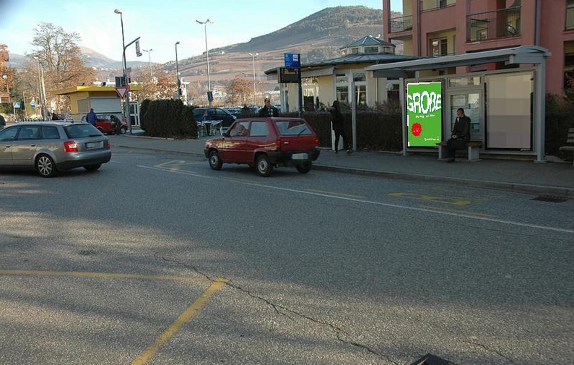 Impianto PENSILINA a Bressanone, in zona Bar Lintau