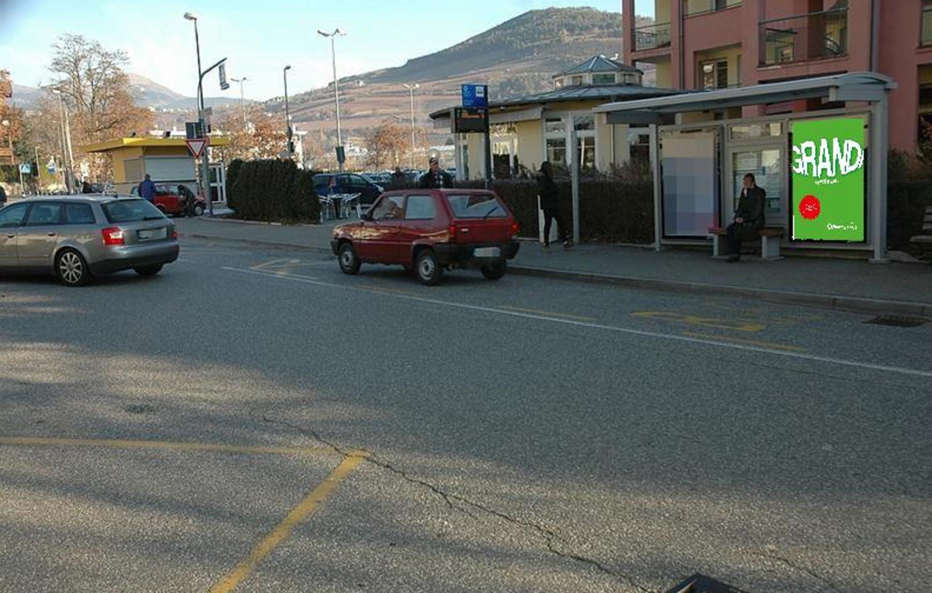 Impianto PENSILINA a Bressanone, in zona Bar Lintau