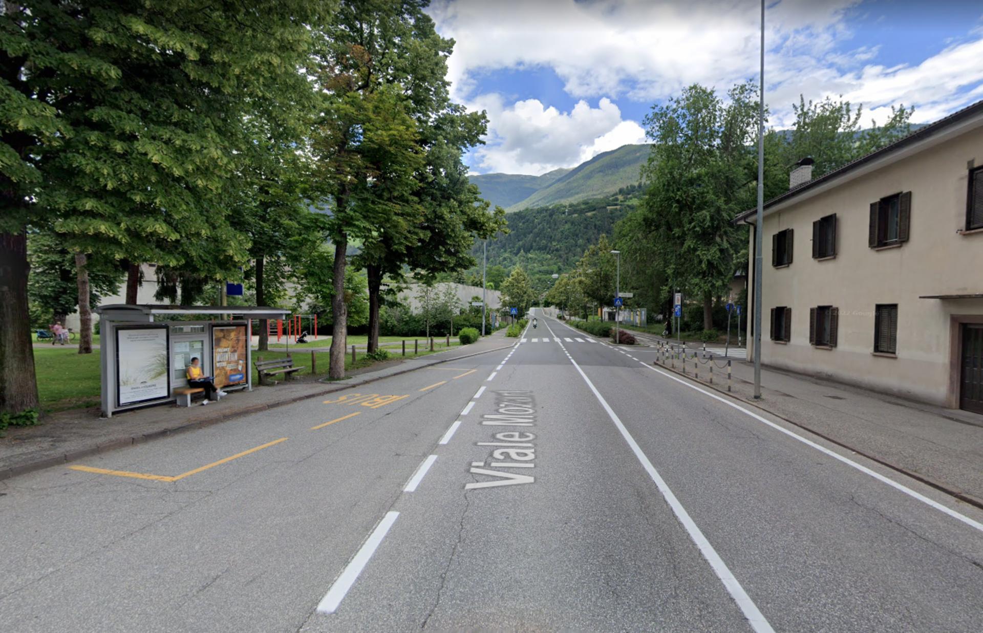 Impianto PENSILINA a Bressanone, in zona Villa Berta