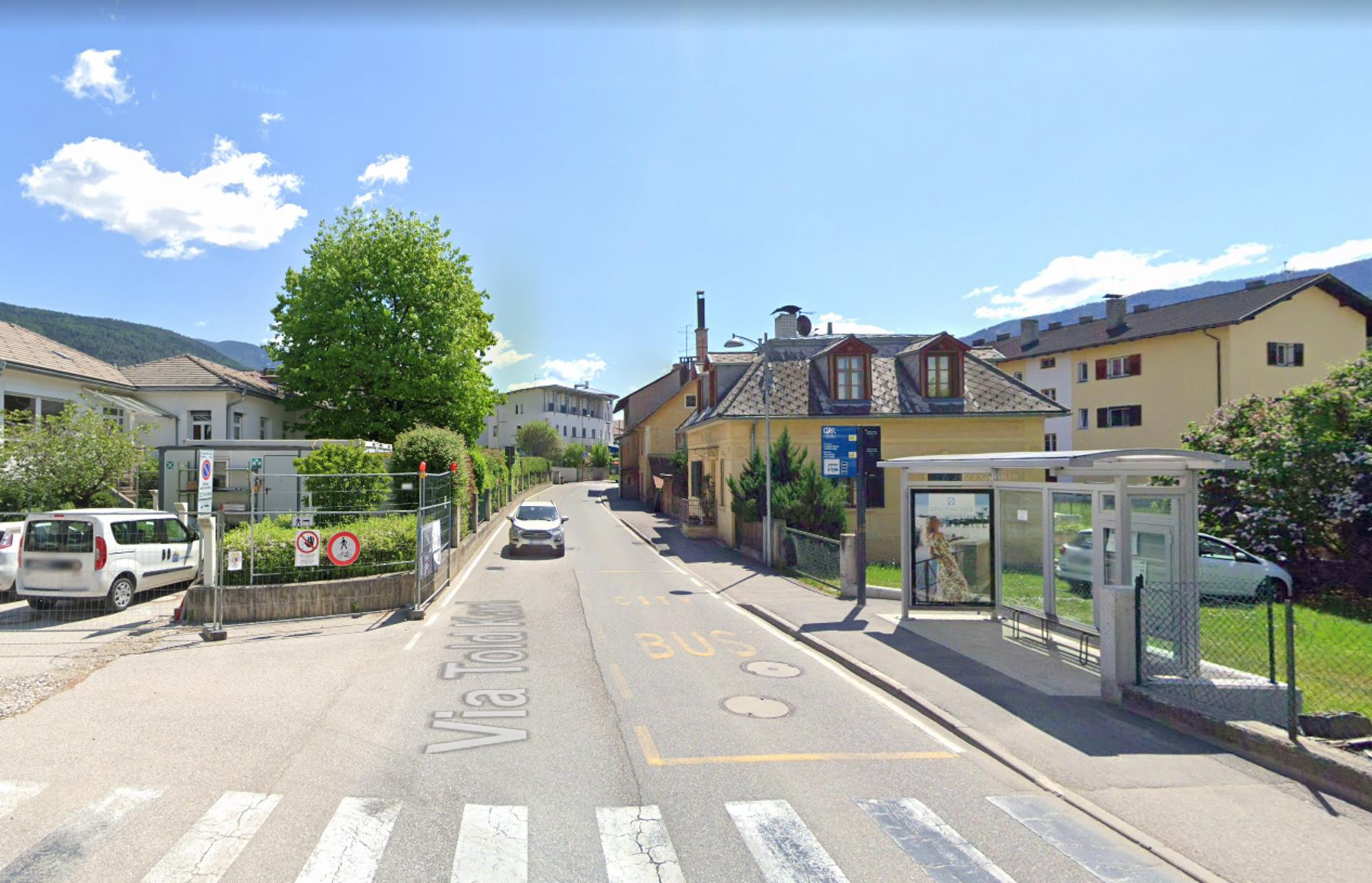 Impianto PENSILINA a Brunico, in zona Eurospar