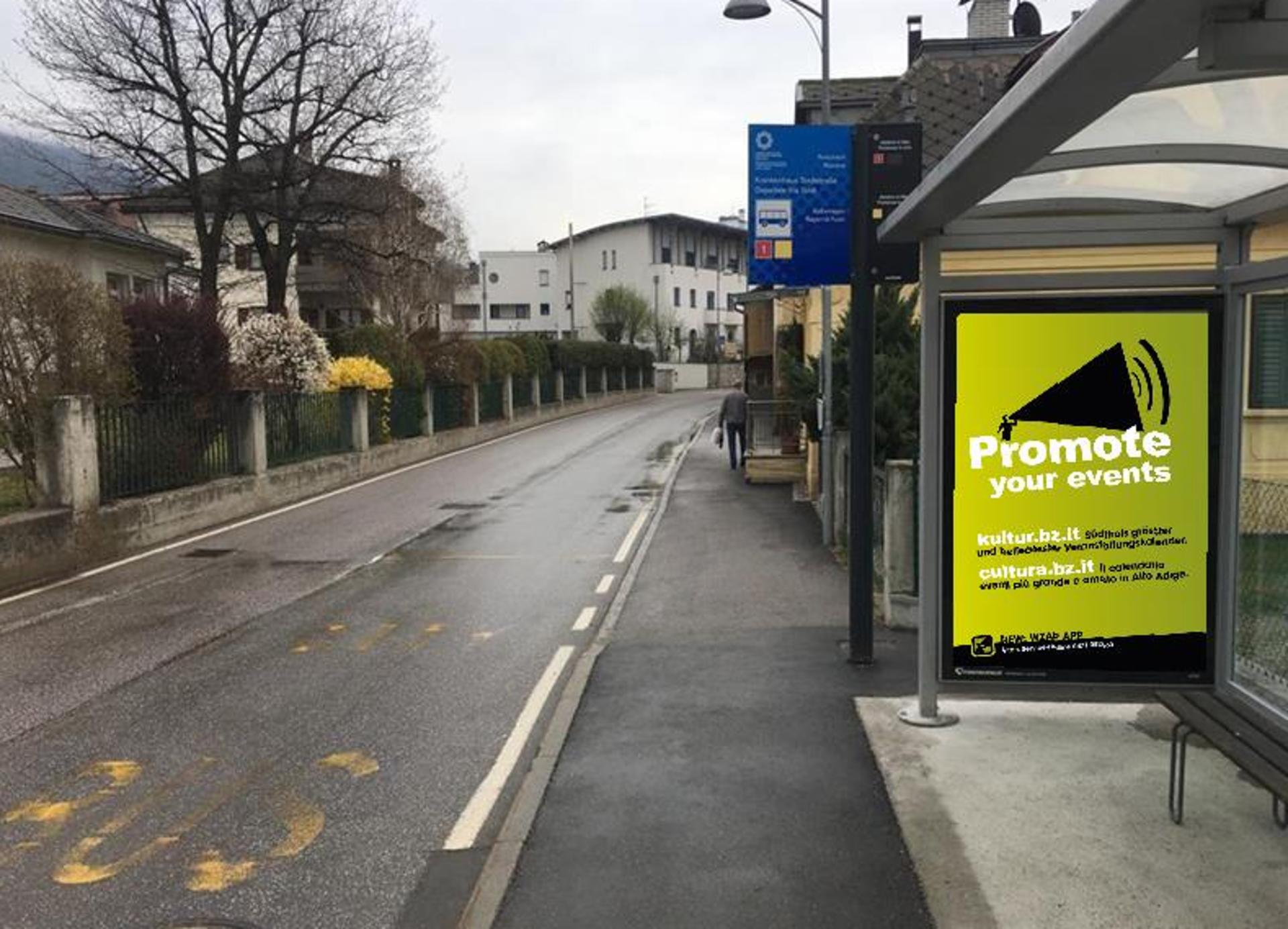 Impianto PENSILINA a Brunico, in zona Eurospar