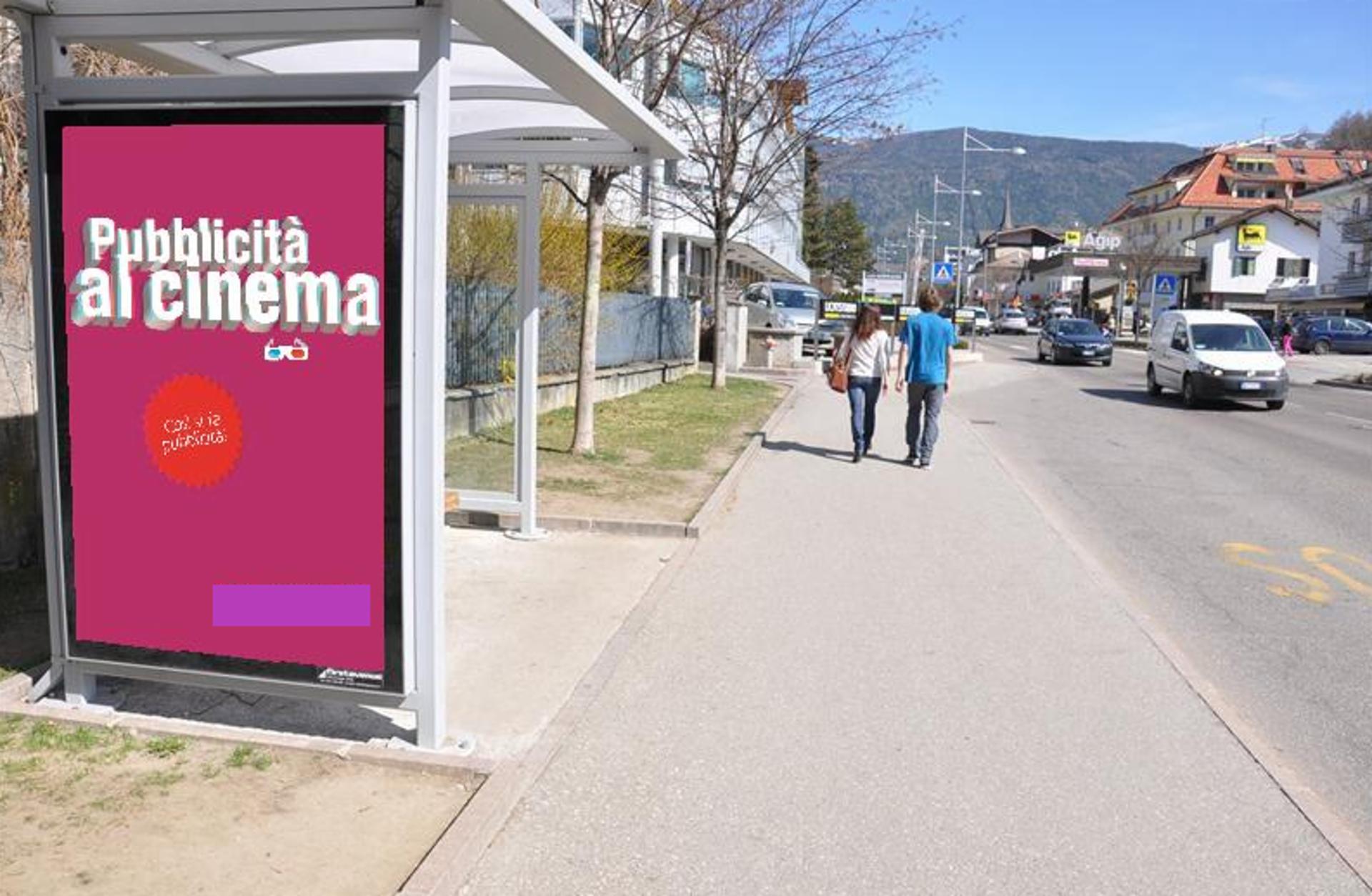 Impianto PENSILINA a Brunico, in zona ALDI