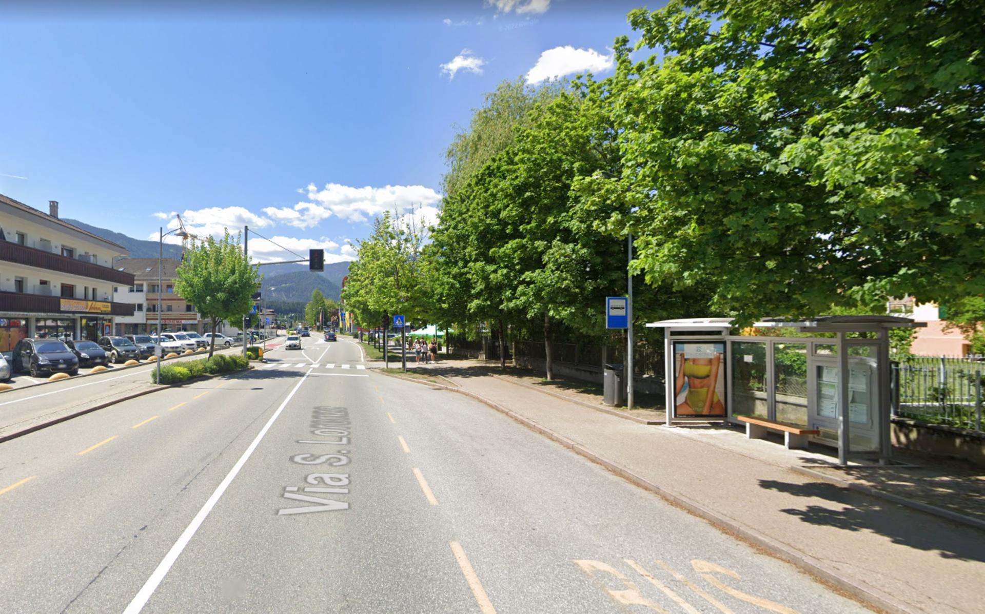 Impianto PENSILINA a Brunico, in zona ALDI