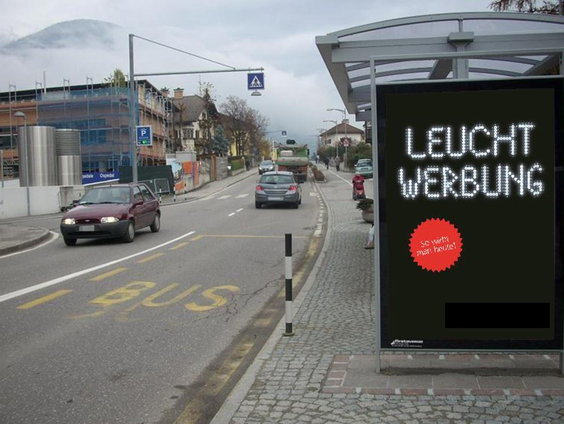 Impianto PENSILINA a Brunico, in zona Pur Südtirol