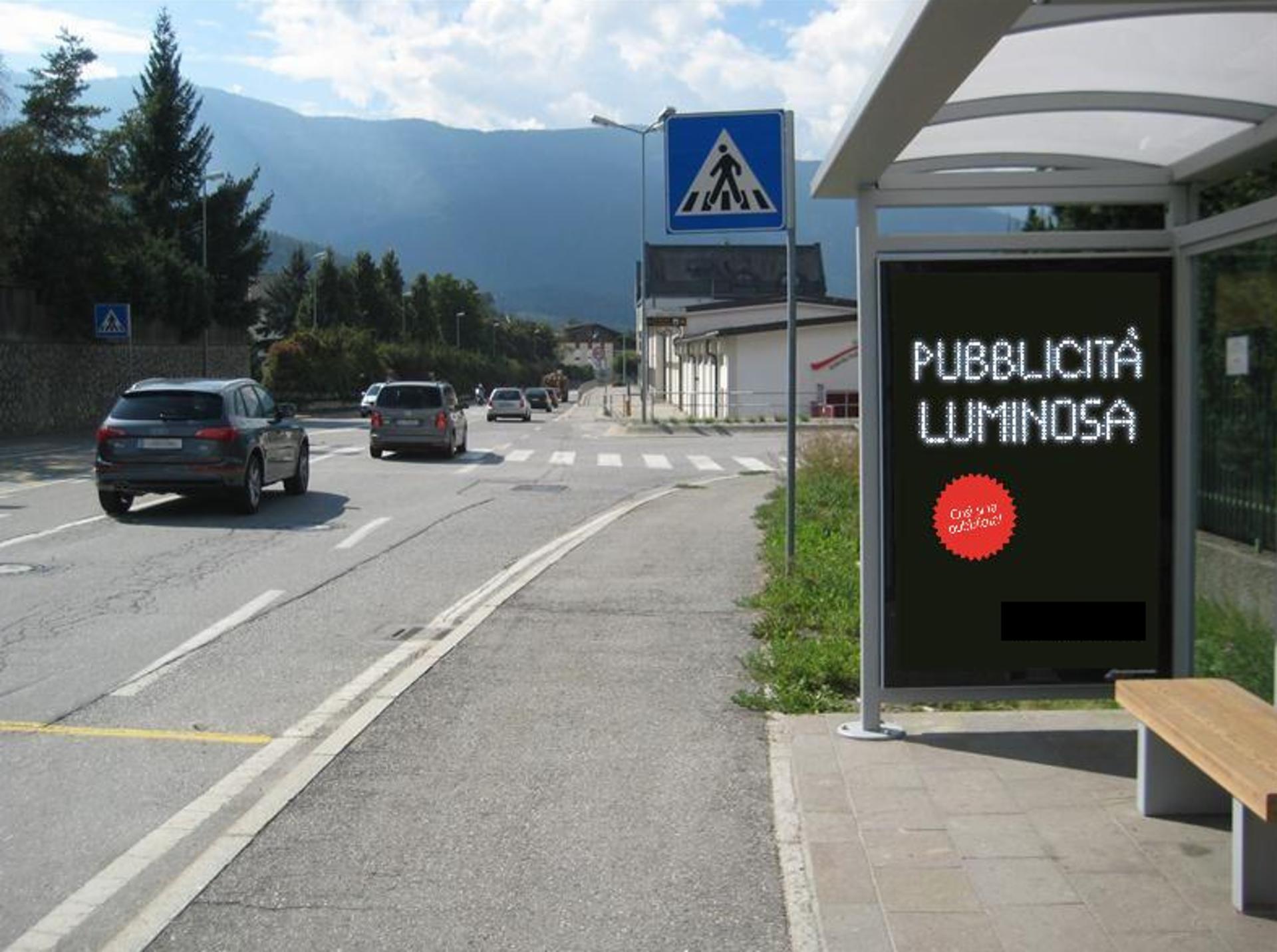 Impianto PENSILINA a Brunico, in zona JYSK