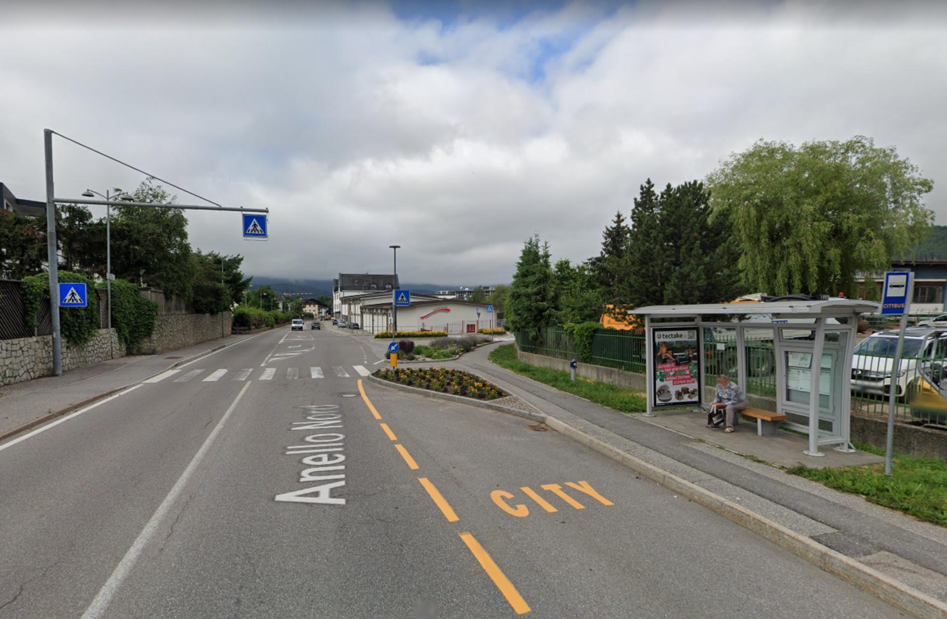 Impianto PENSILINA a Brunico, in zona JYSK