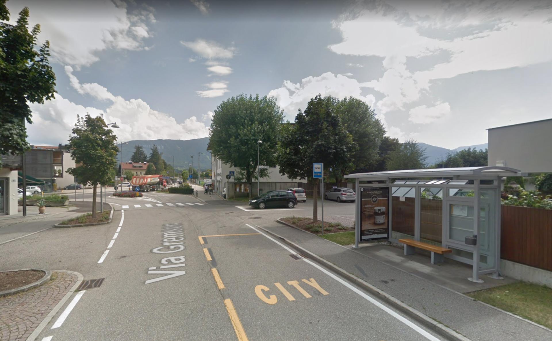 Impianto PENSILINA a Brunico, in zona Raiffeisenkasse