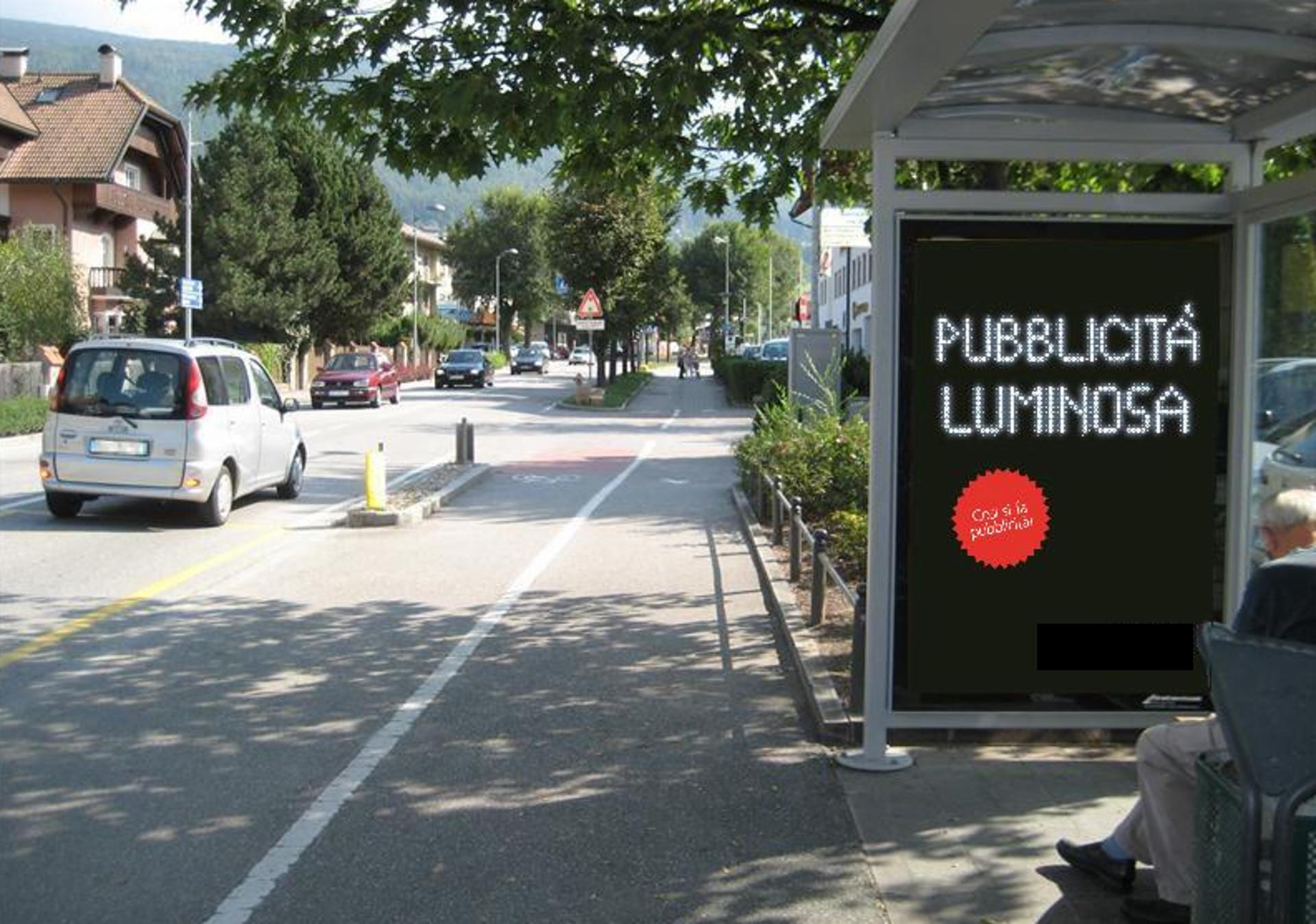 Impianto PENSILINA a Brunico, in zona Despar