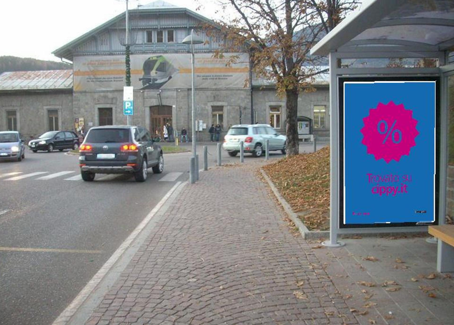 Impianto PENSILINA a Brunico, in zona Lidl