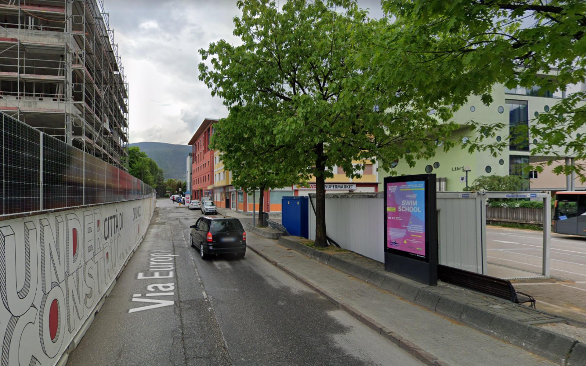 Impianto PENSILINA a Brunico, in zona ELCH Ohg