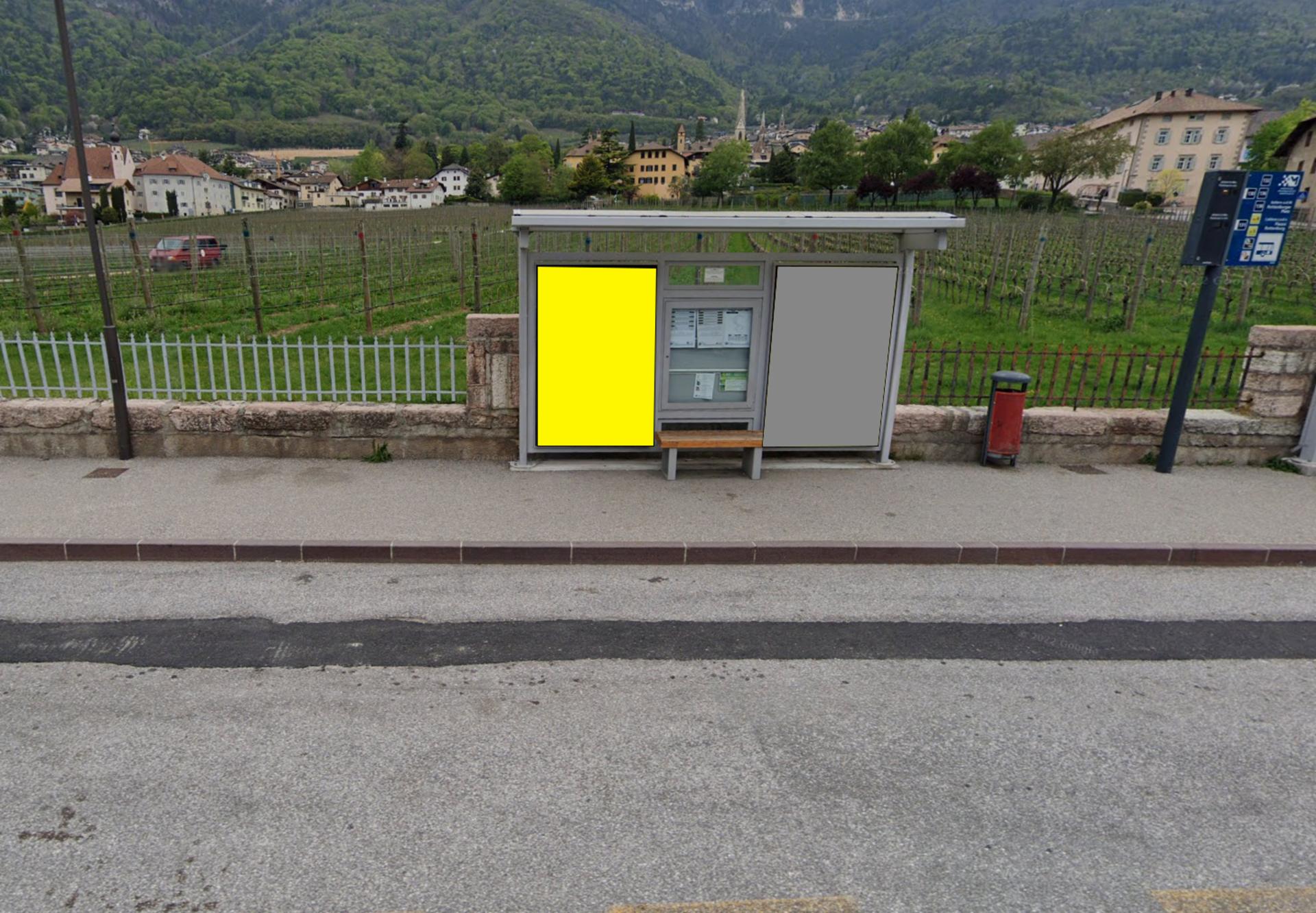 Impianto PENSILINA a Caldaro sulla strada del vino, in zona Leimgruber
