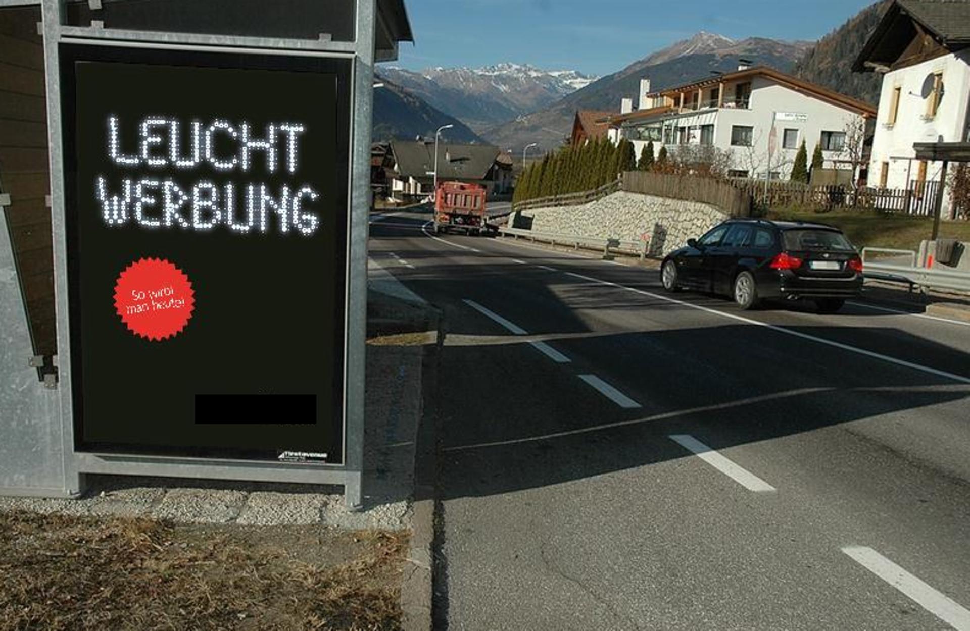 Impianto PENSILINA a Campo di Trens, in zona Lener