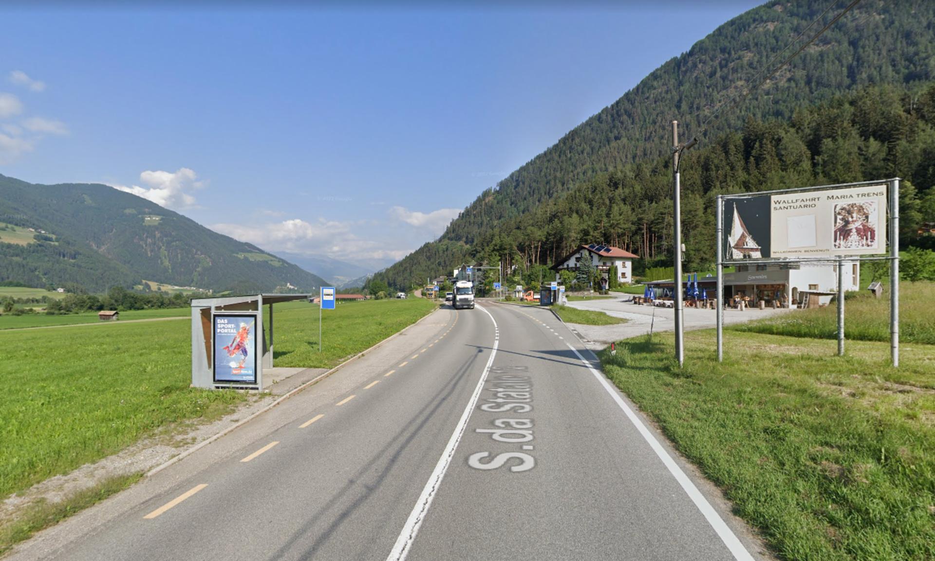Impianto PENSILINA a Campo di Trens, in zona Sachsenkapelle