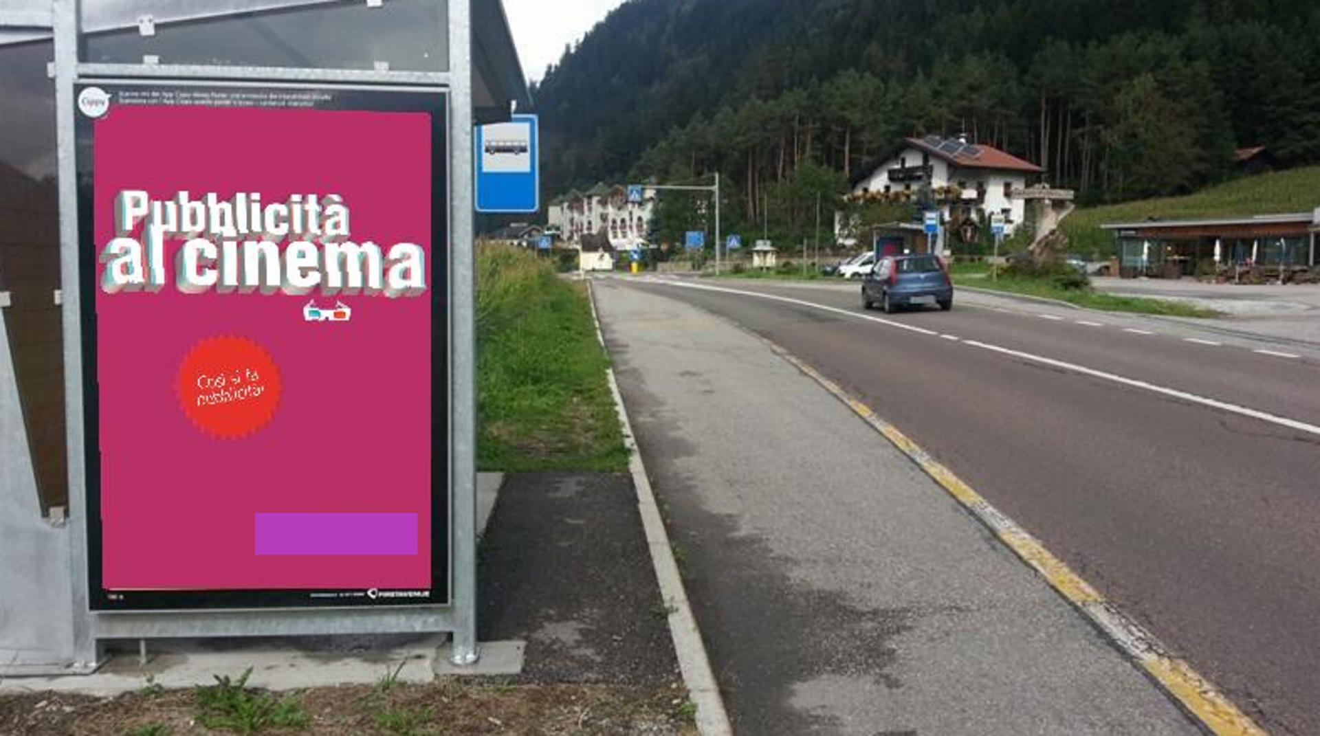 Impianto PENSILINA a Campo di Trens, in zona Sachsenkapelle